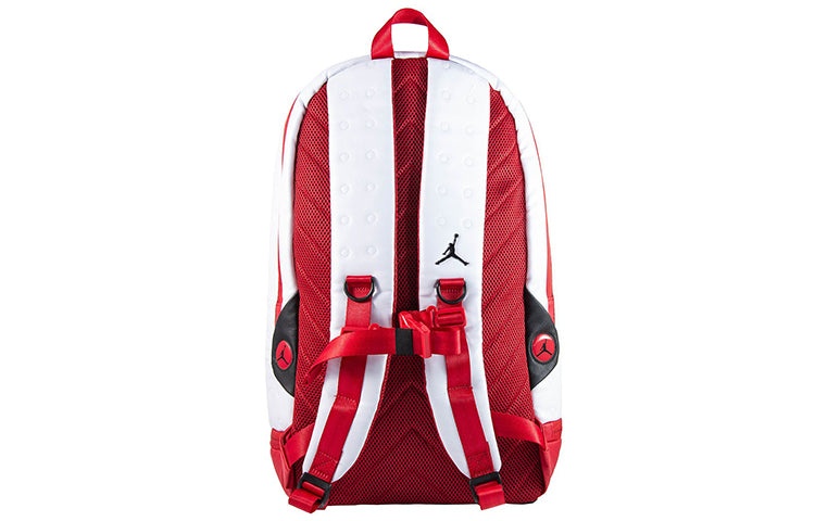 Jordan Air Jordan Retro 13 Backpack White Red 9A1898 001 REVERSIBLE