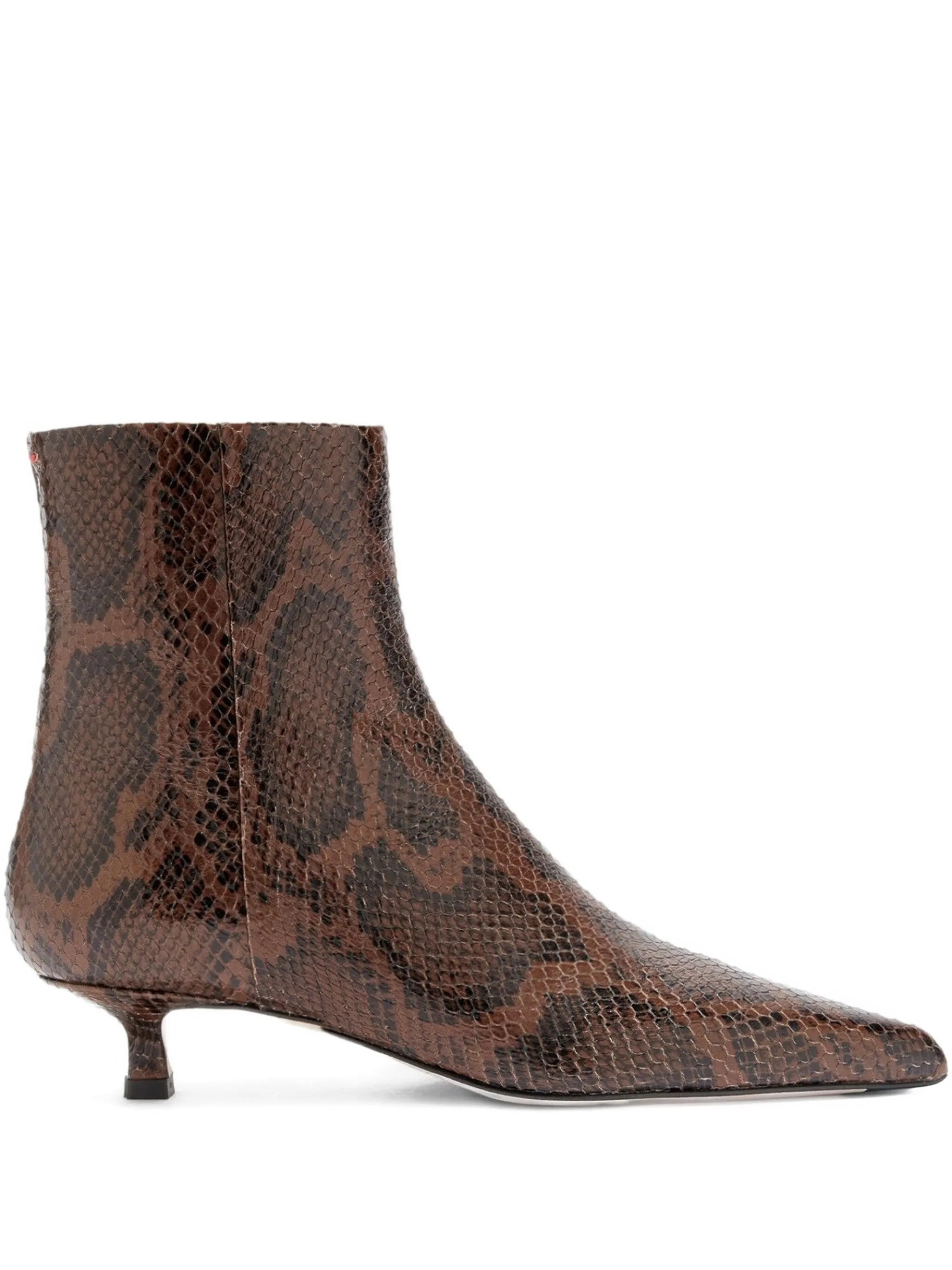 Aeyde 35mm Sofie Pointed-toe Ankle Boots - 1