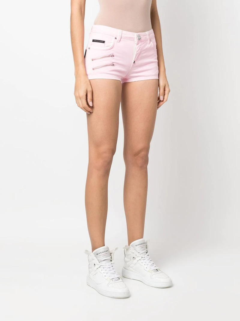 Denim Hot Pants Biker shorts 3