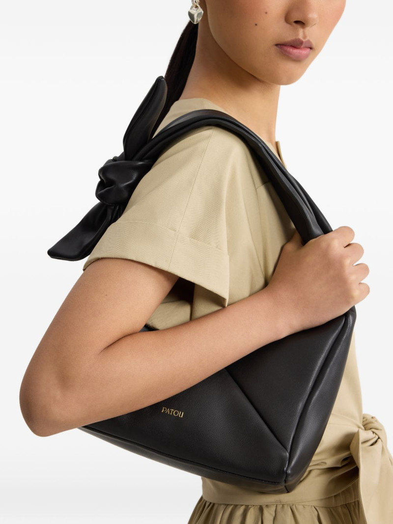 PATOU Bonbonnette knot-detail shoulder bag outlook