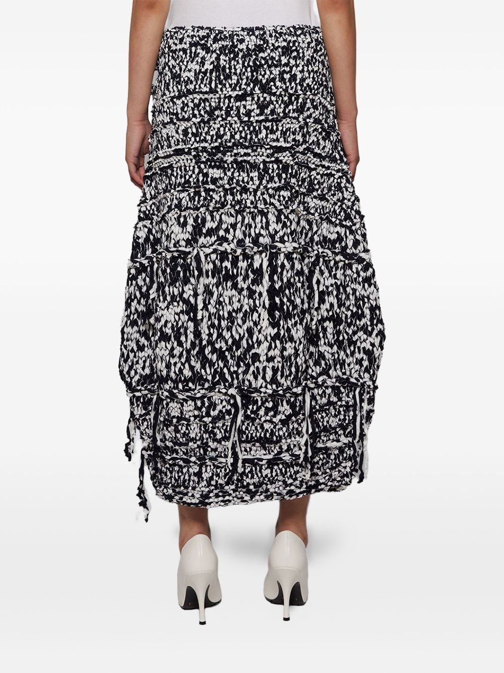 Inna drawstring tiered skirt - 5