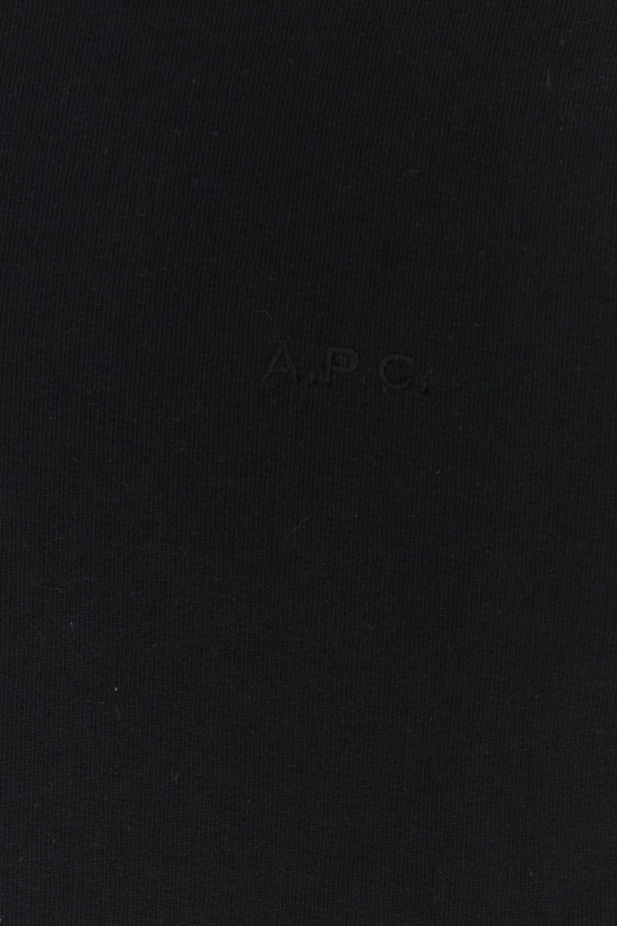Black cotton sweatshirt - 3