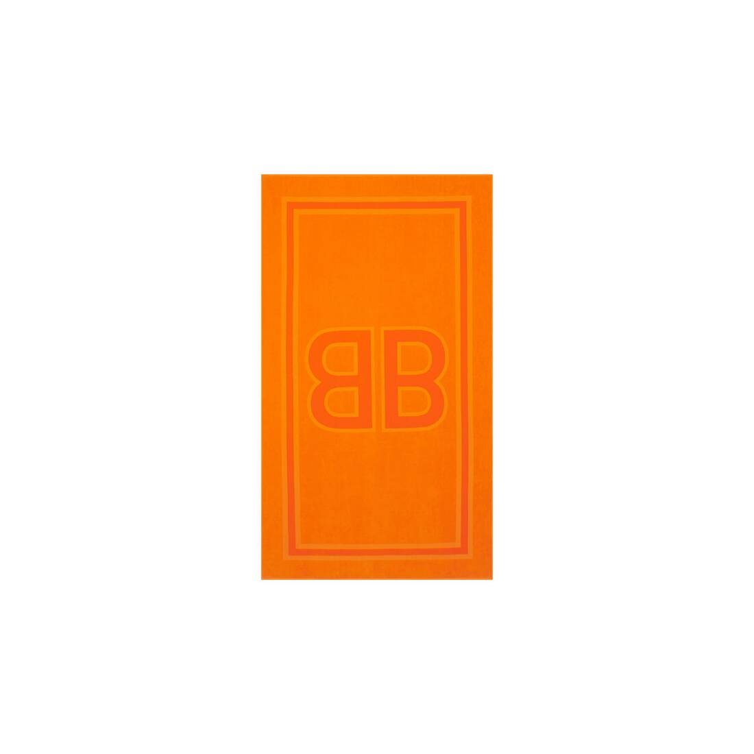 Bb Beach Towel in Orange - 2