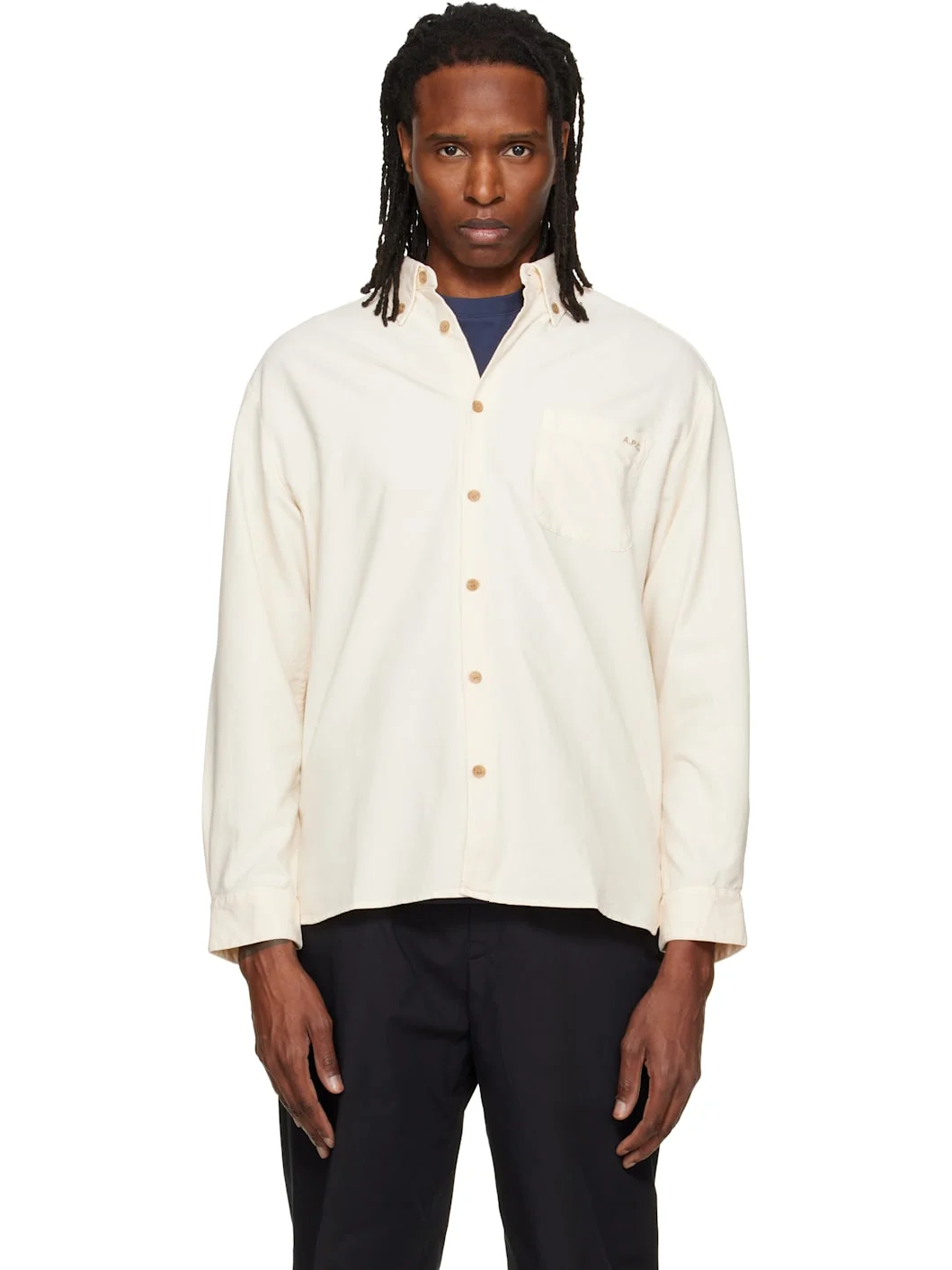 Off-White Mateo Logo Shirt - 1