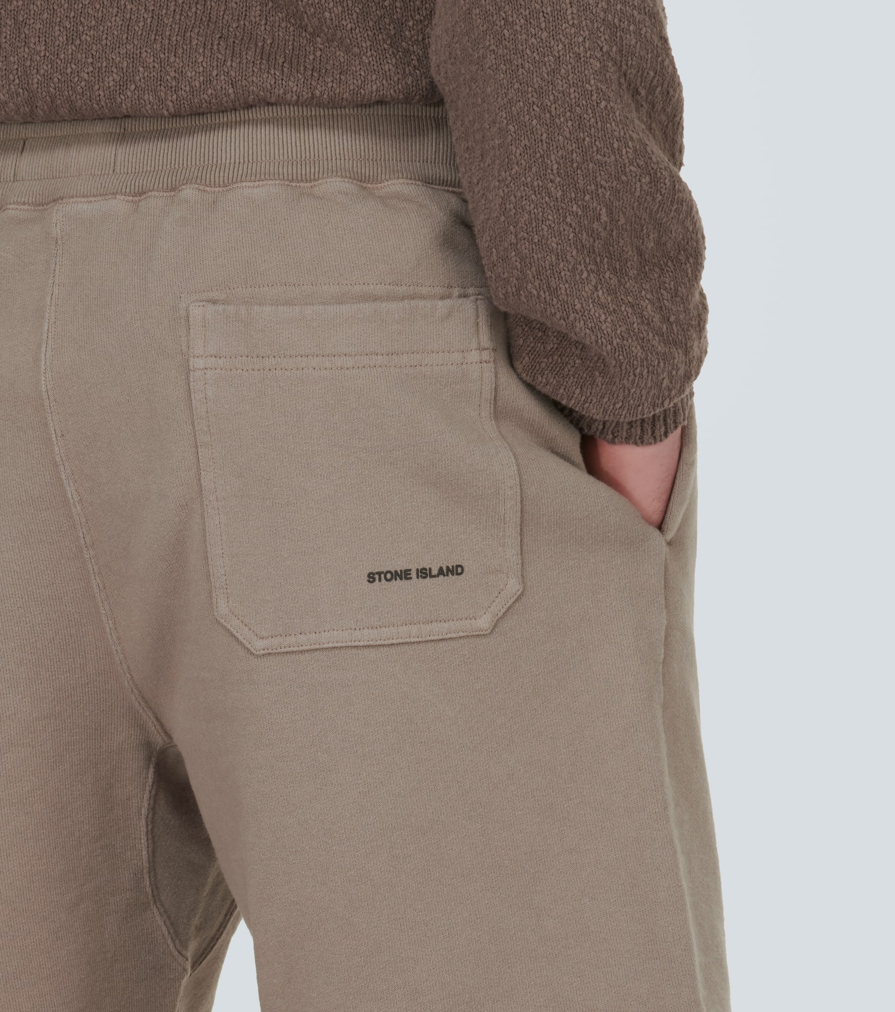 Cotton fleece shorts - 5