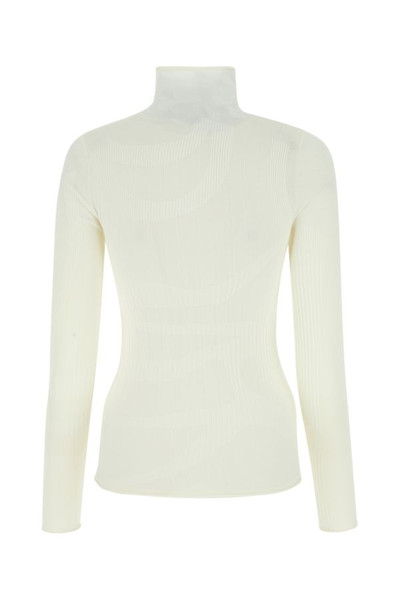 Dion Lee Ivory stretch wool blend top outlook