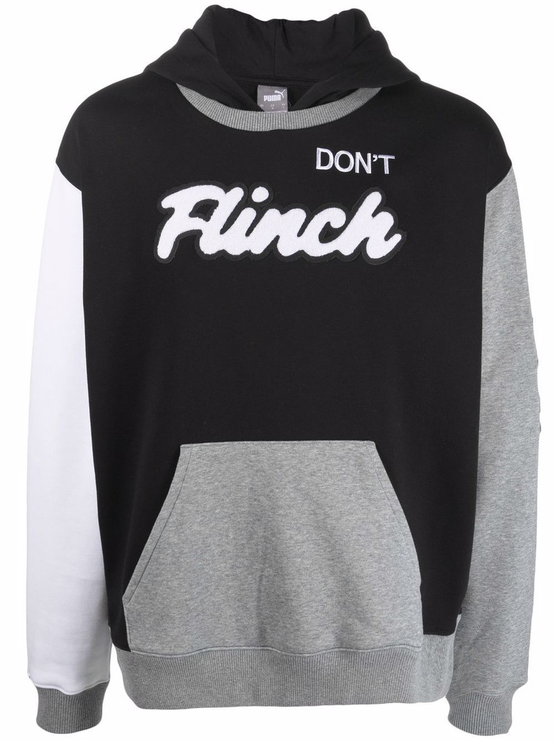Don't Flinch patch hoodie - 1