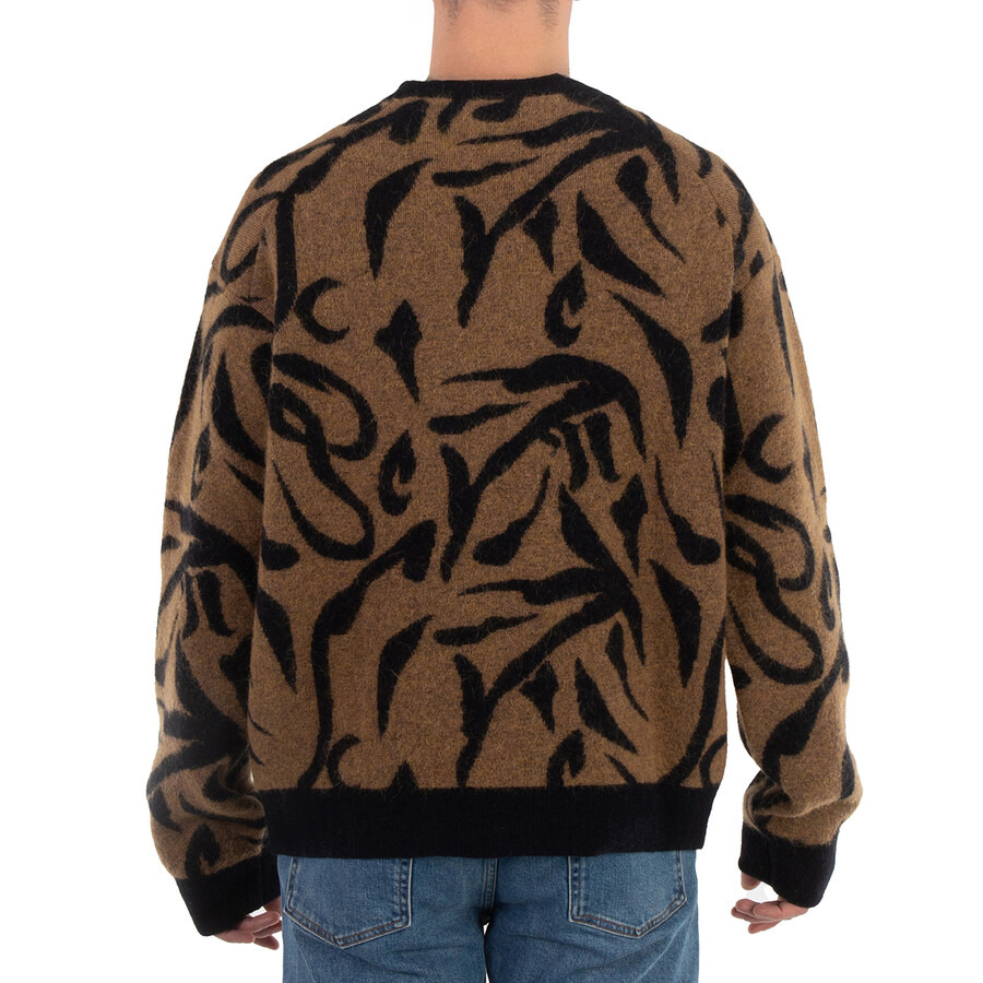 Nanushka Toine Crew Neck Abstract Print Sweater - 5
