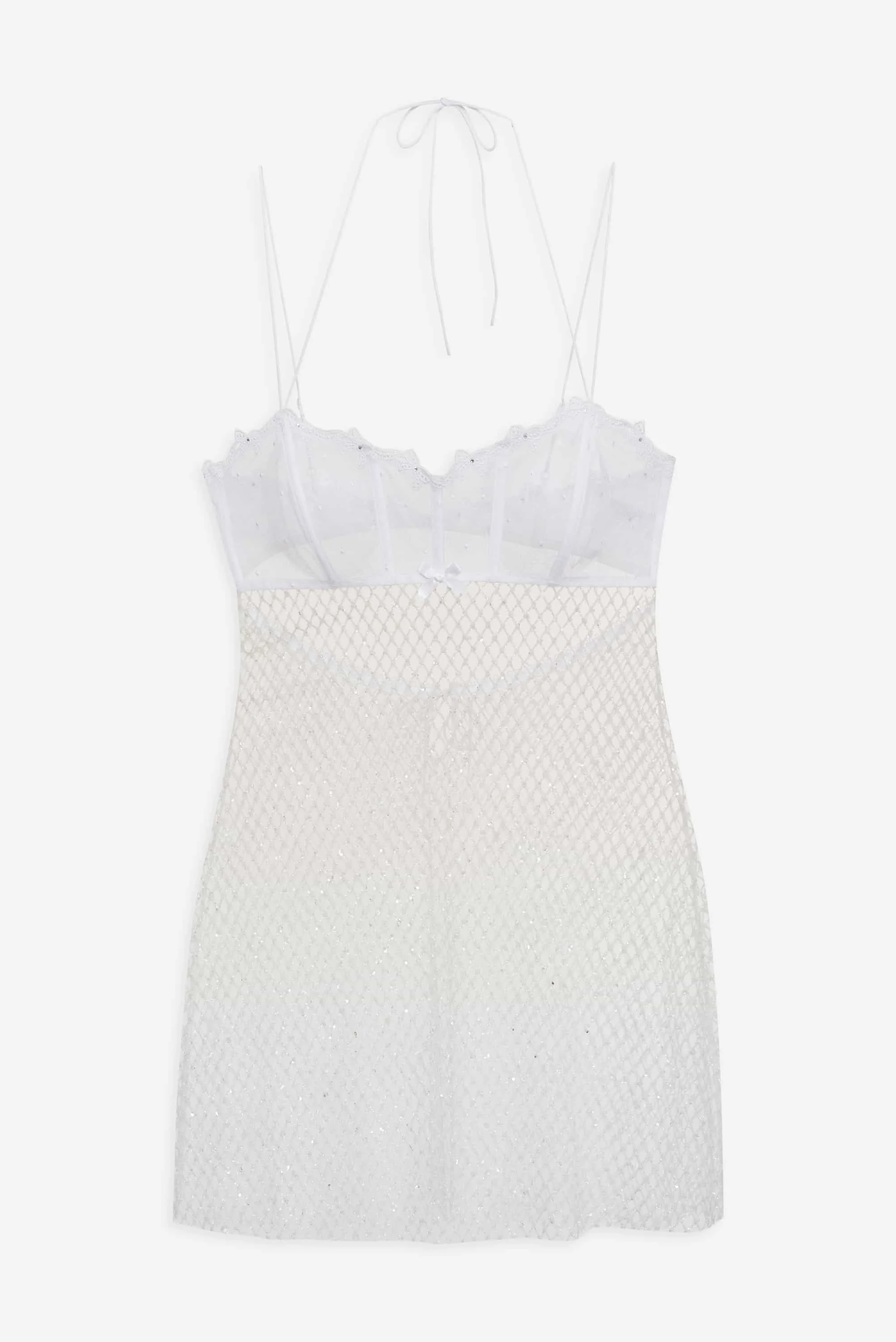 Ellery Glitter Slip Dress - 1