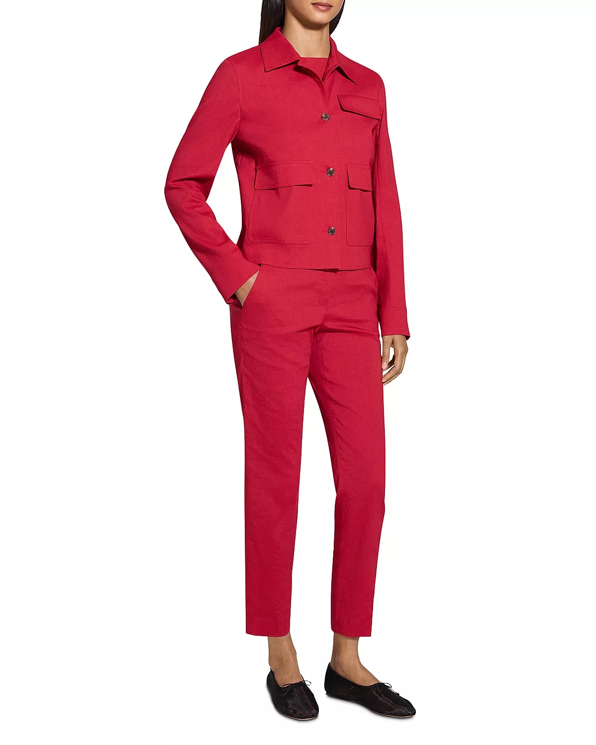 Linen Blend Jacket - 6