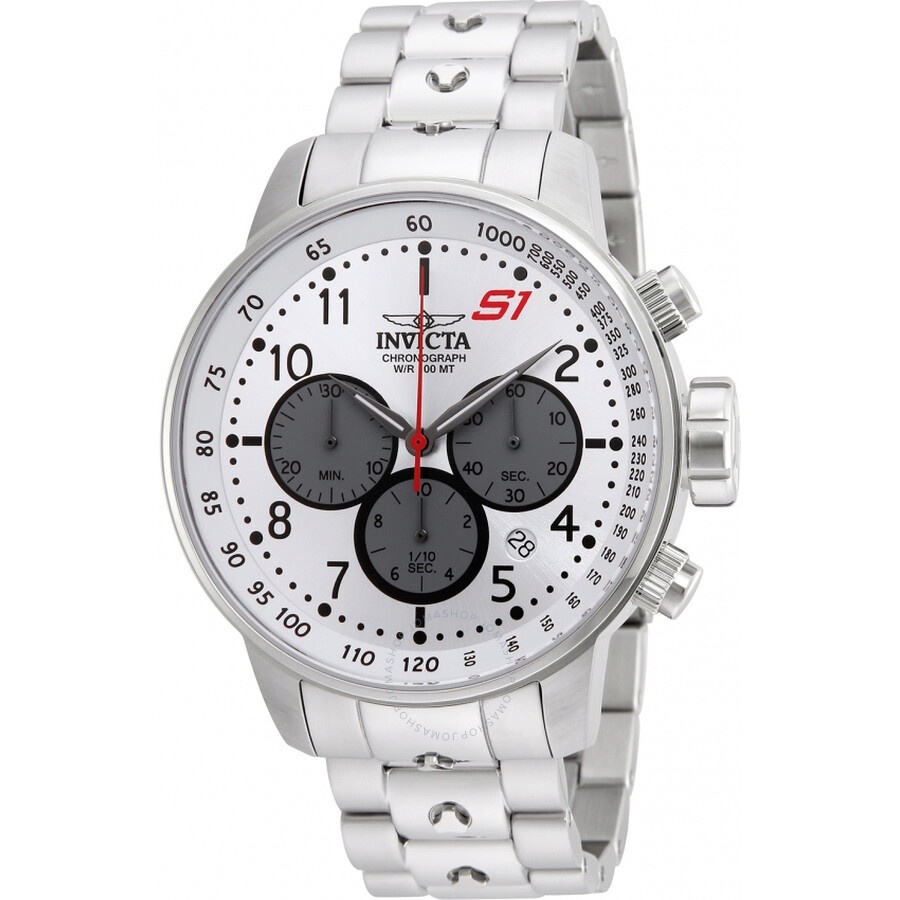 Invicta - Invicta S1 Rally Chronograph Silver Dial Men's Watch 23083 - 1