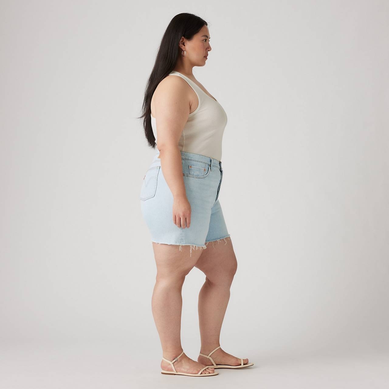 501® ORIGINAL FIT HIGH RISE WOMEN'S SHORTS (PLUS SIZE) - 4