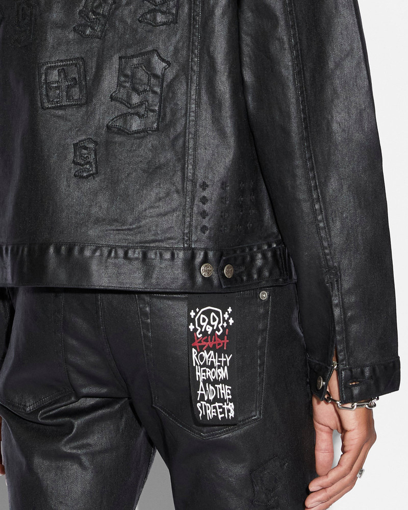 CLASSIC JACKET 999 BLACK WAX 5
