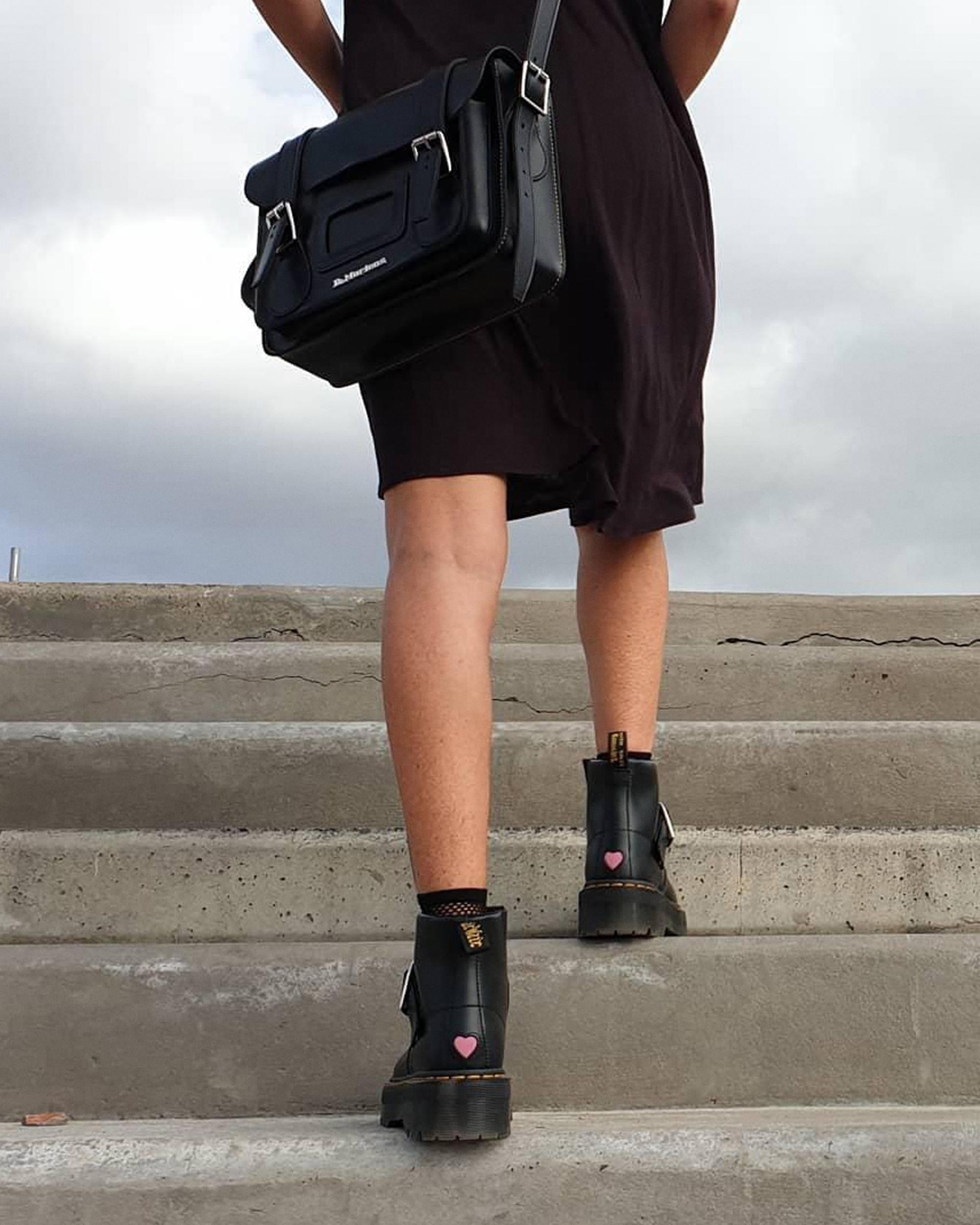 11 inch Leather Messenger Bag - 10