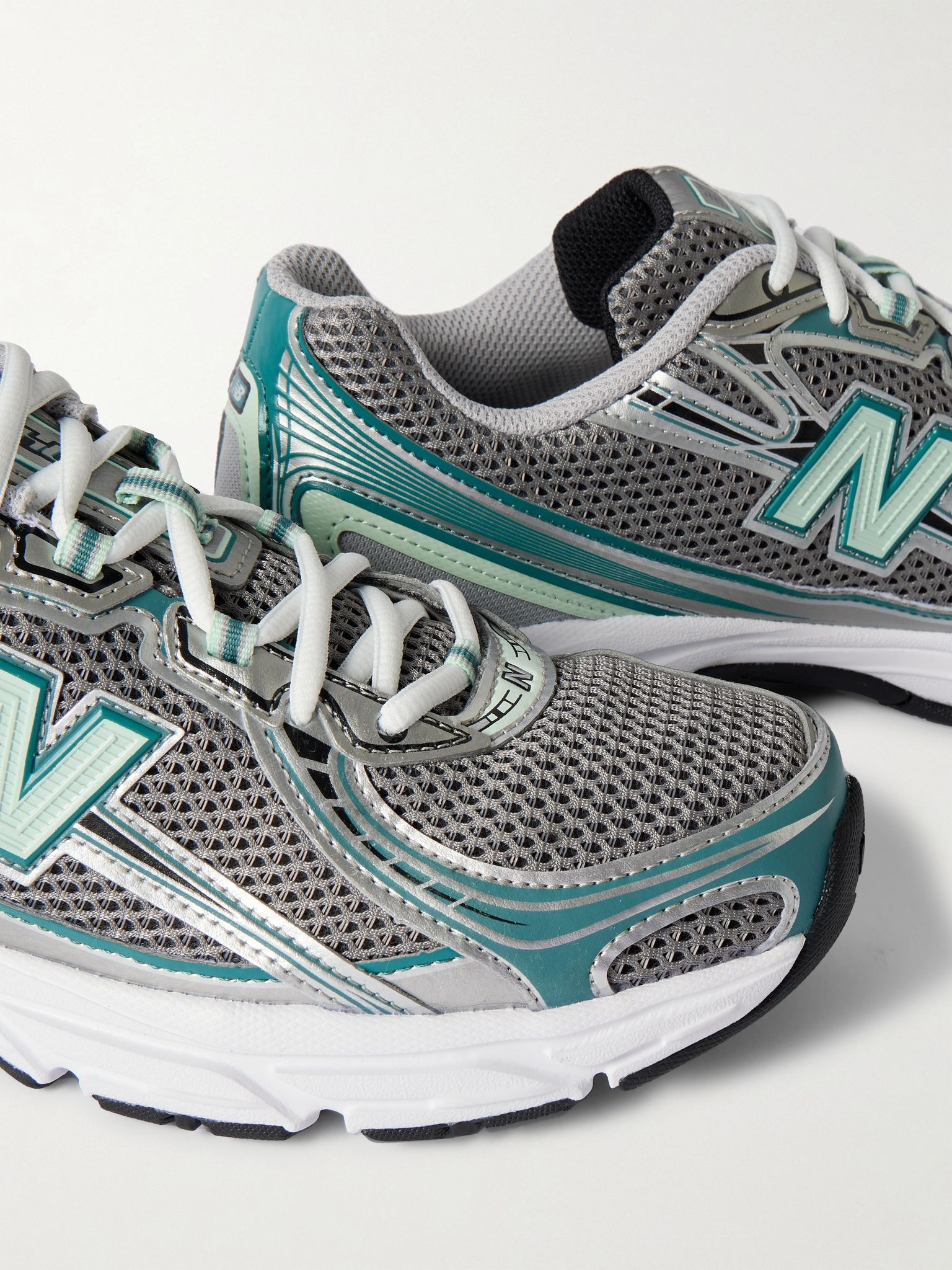 740 Mesh Sneakers Gray - 5