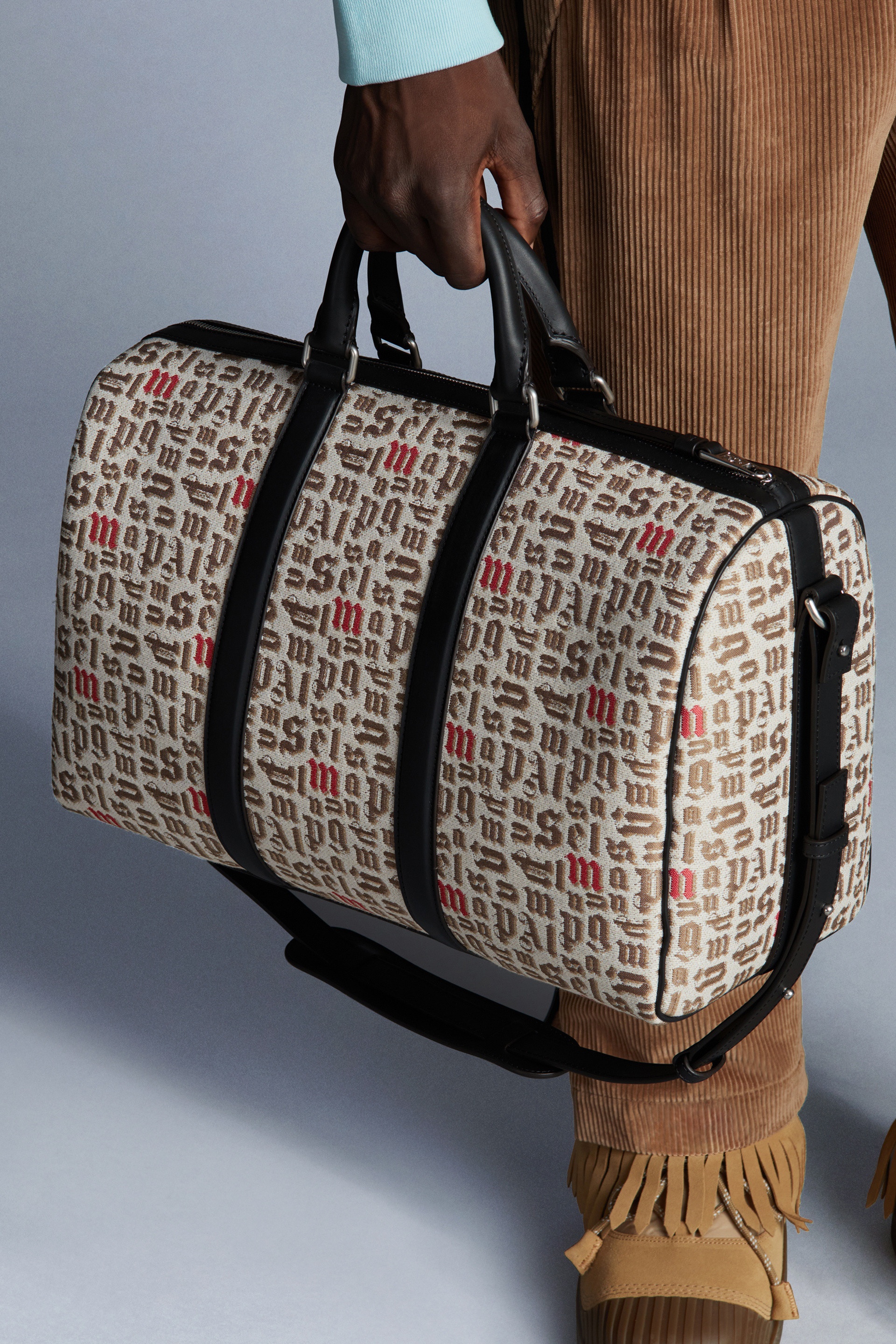 Printed Duffle Bag - 5