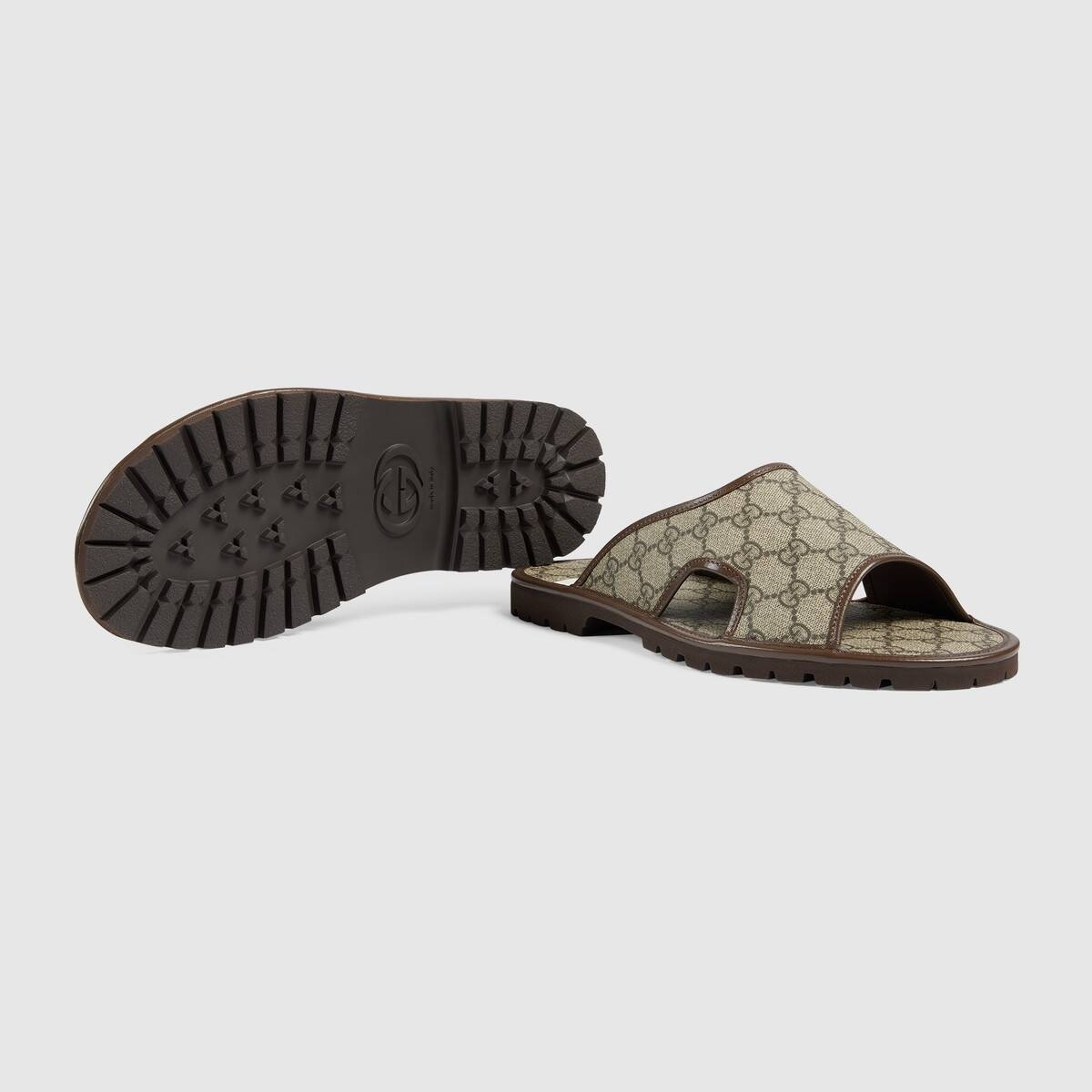 Men's GG Supreme slide sandal - 6