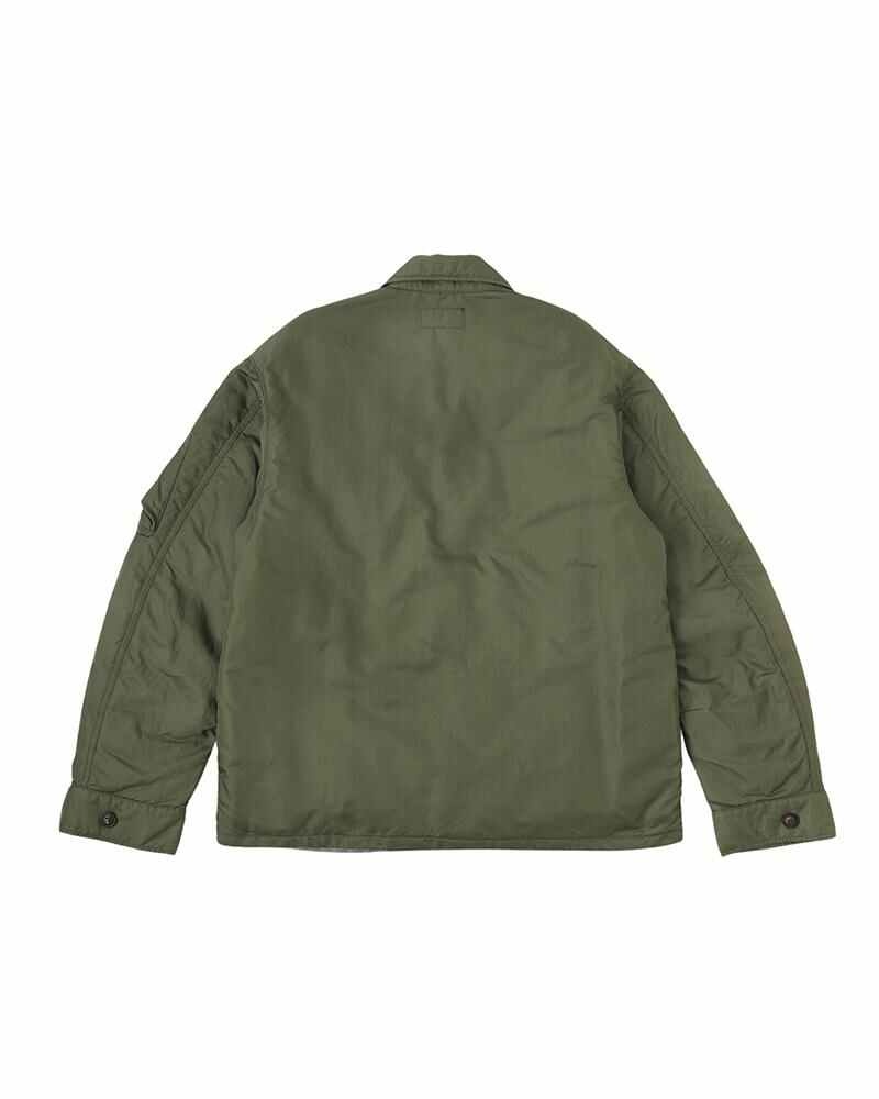 HELI CREW DOWN SHIRT JKT GREEN - 2