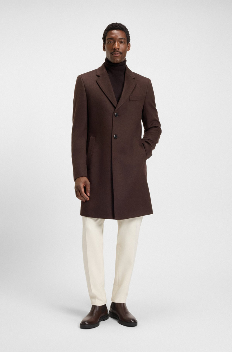 BOSS CHELSEA BOOTS IN NAPPA LEATHER WITH SIGNATURE-STRIPE DETAIL outlook