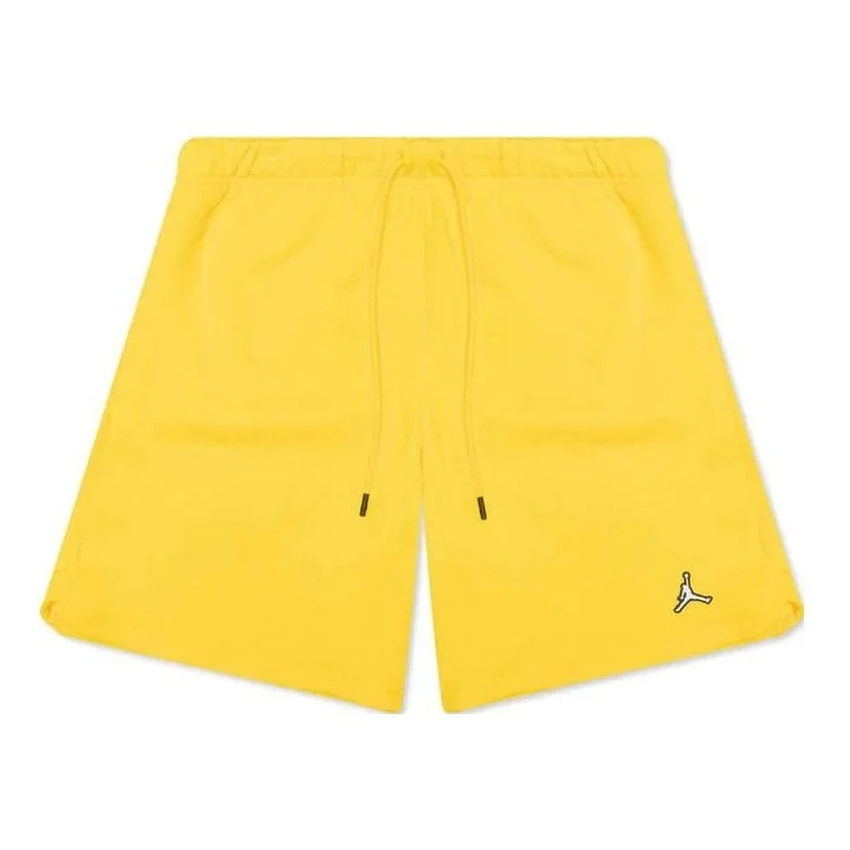 Air Jordan Essentials Fleece Shorts 'Yellow' DA9826-719 - 1