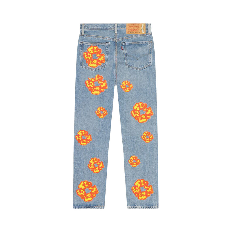 DENIM TEARS Denim Tears x Offset Jean 'Light Wash' outlook