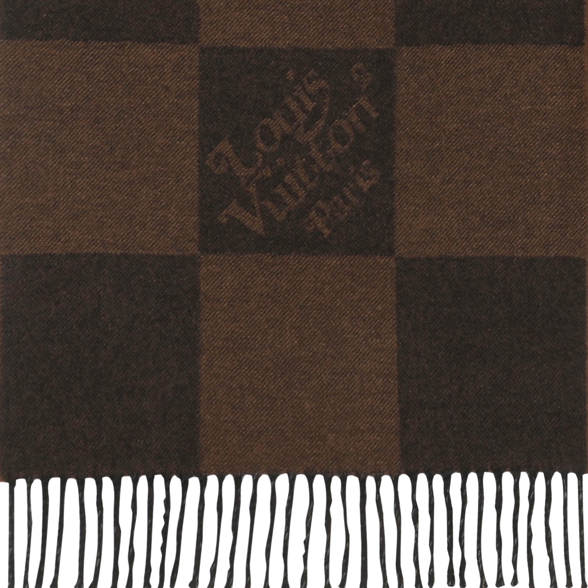 Giant Damier Scarf - 2