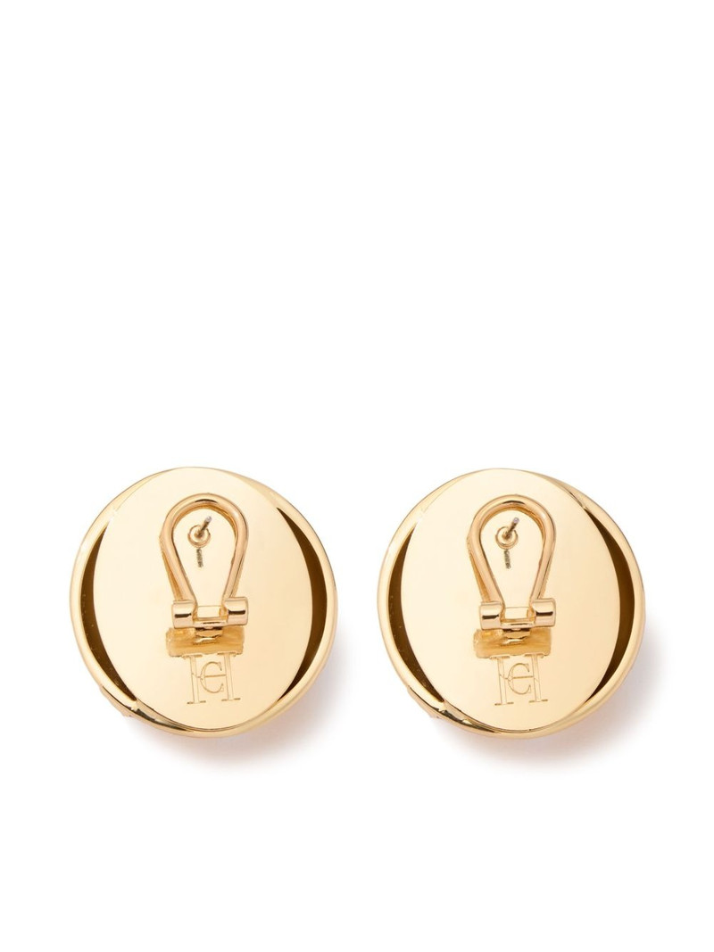 CAROLINA HERRERA Starbust Dome earrings outlook