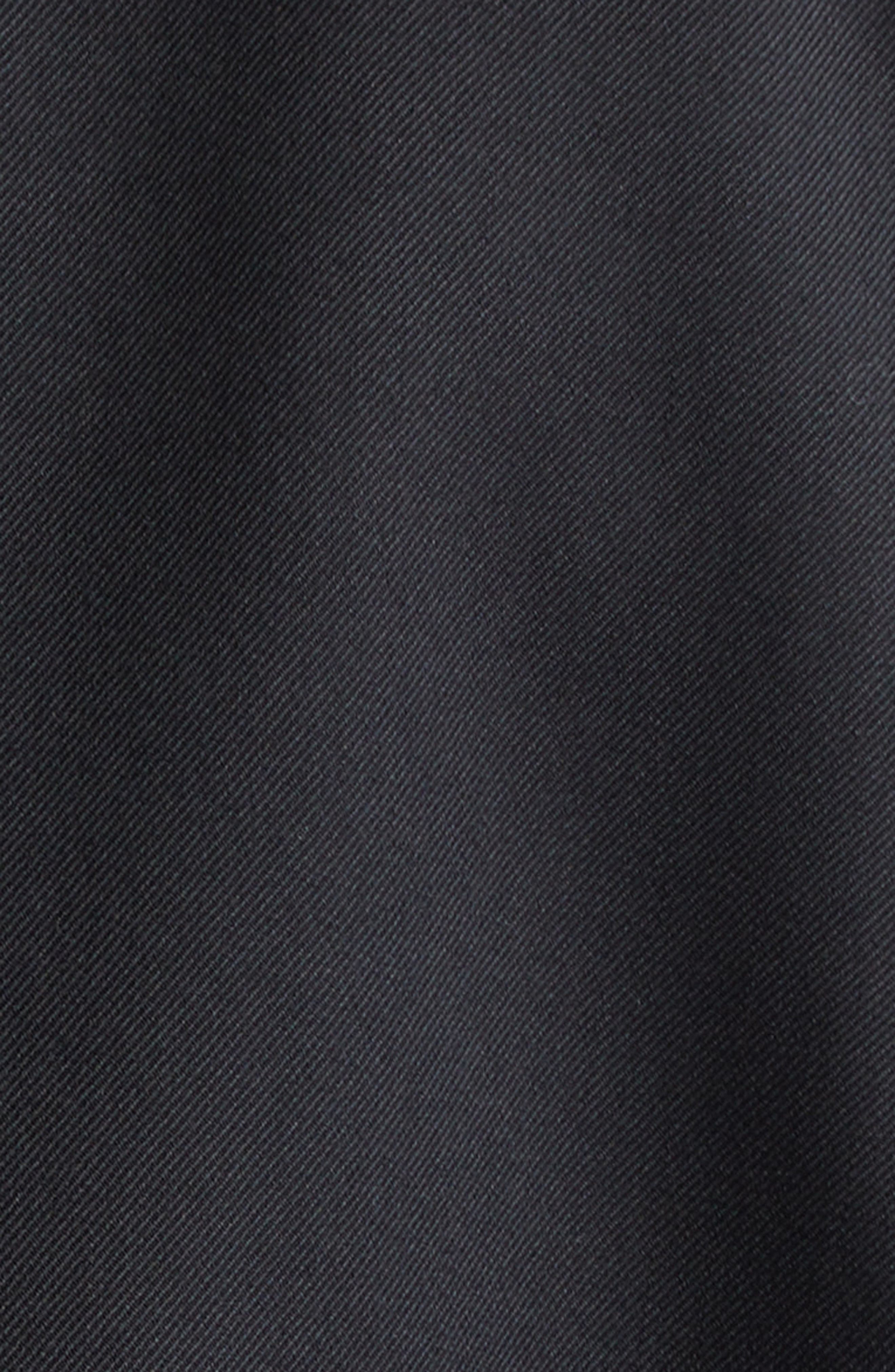 Wool Blend Crop Tuxedo Jacket - 6