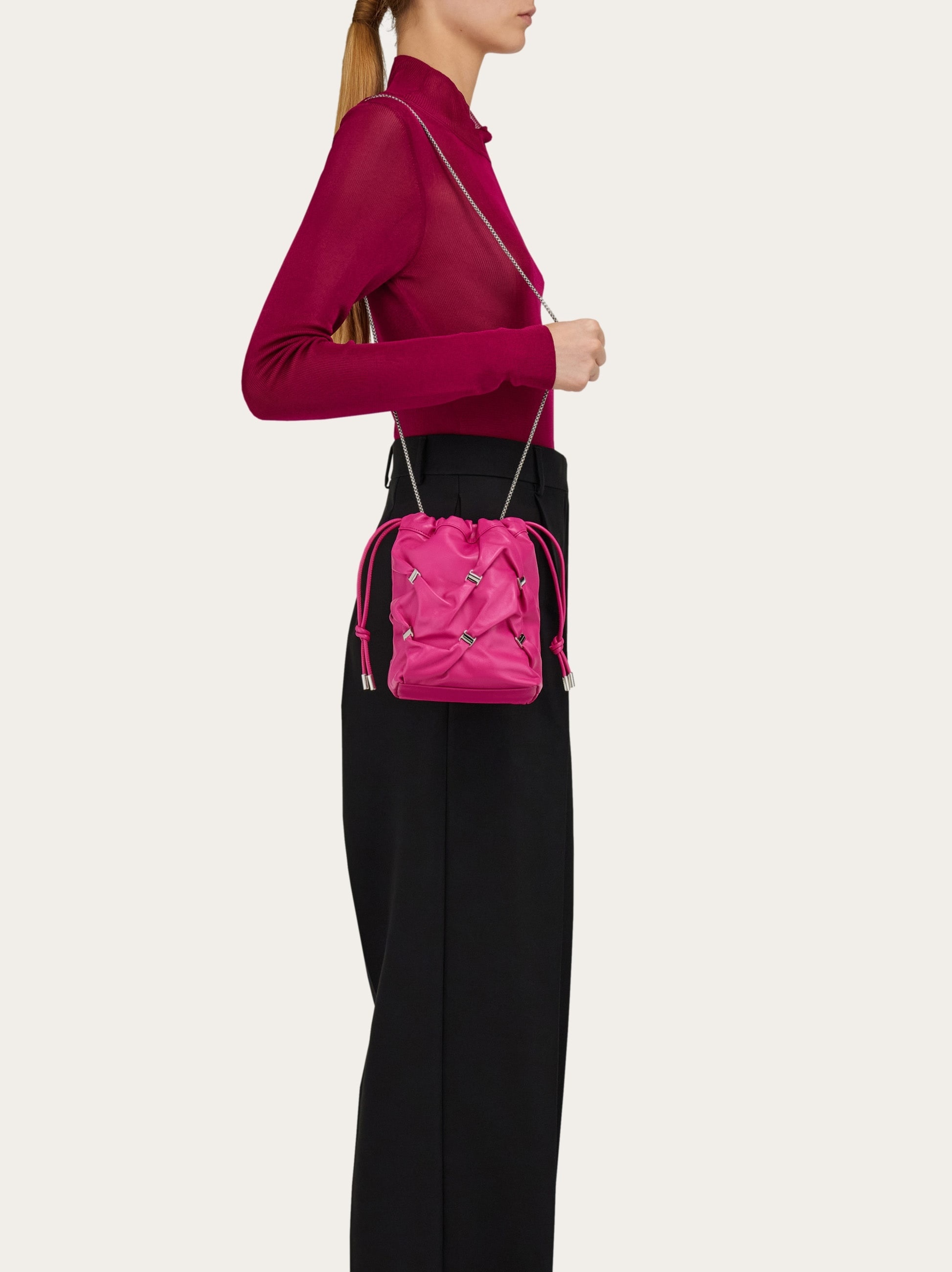 Mini bucket bag - 3