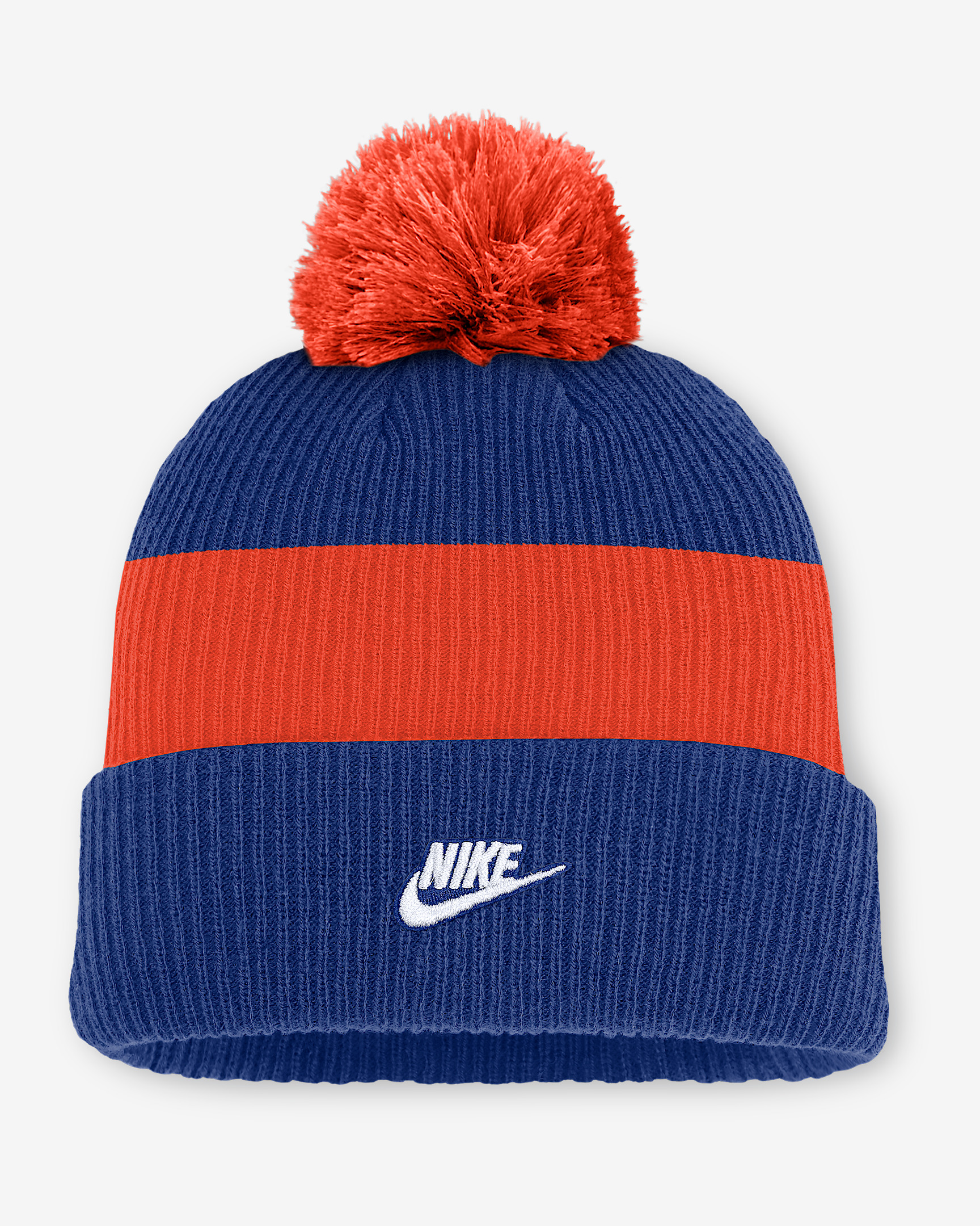 New York Mets Cooperstown Peak Men's Nike MLB Cuffed Pom Beanie - 2