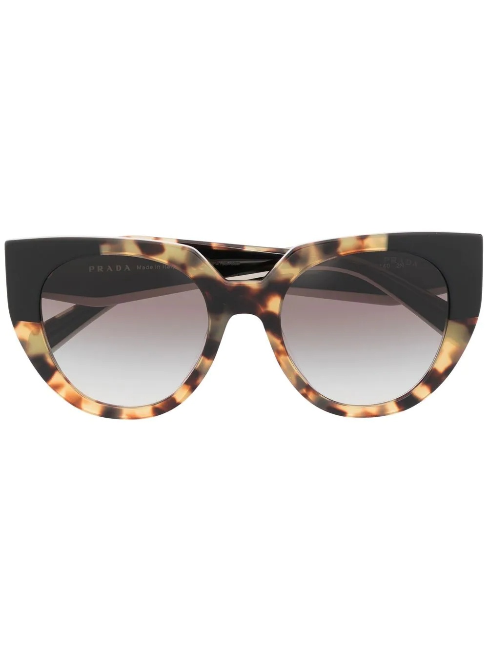 tortoiseshell-frame sunglasses - 1