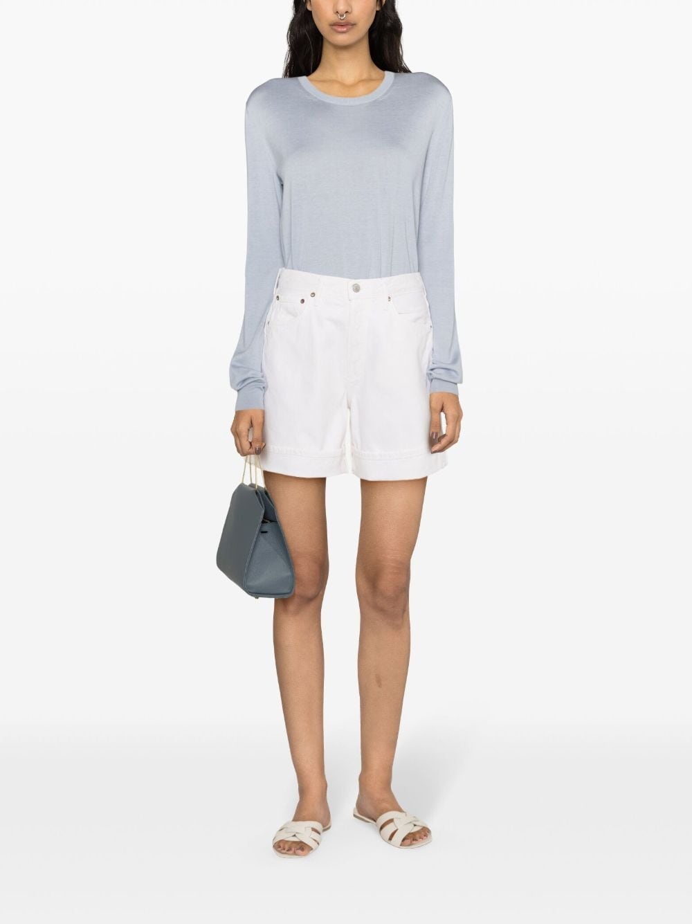 Dame wide-leg denim shorts - 2