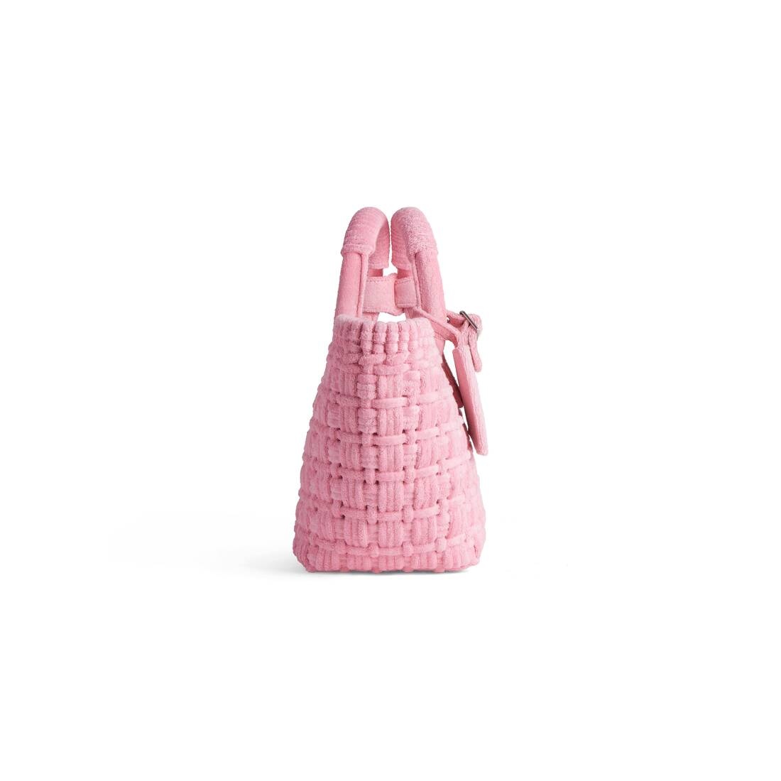 Women's Bistro Xs Basket With Strap In Sponge Fabric in Pink - 3