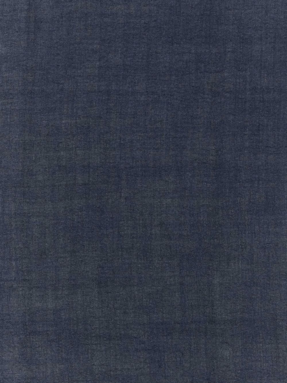 fringed linen scarf - 3