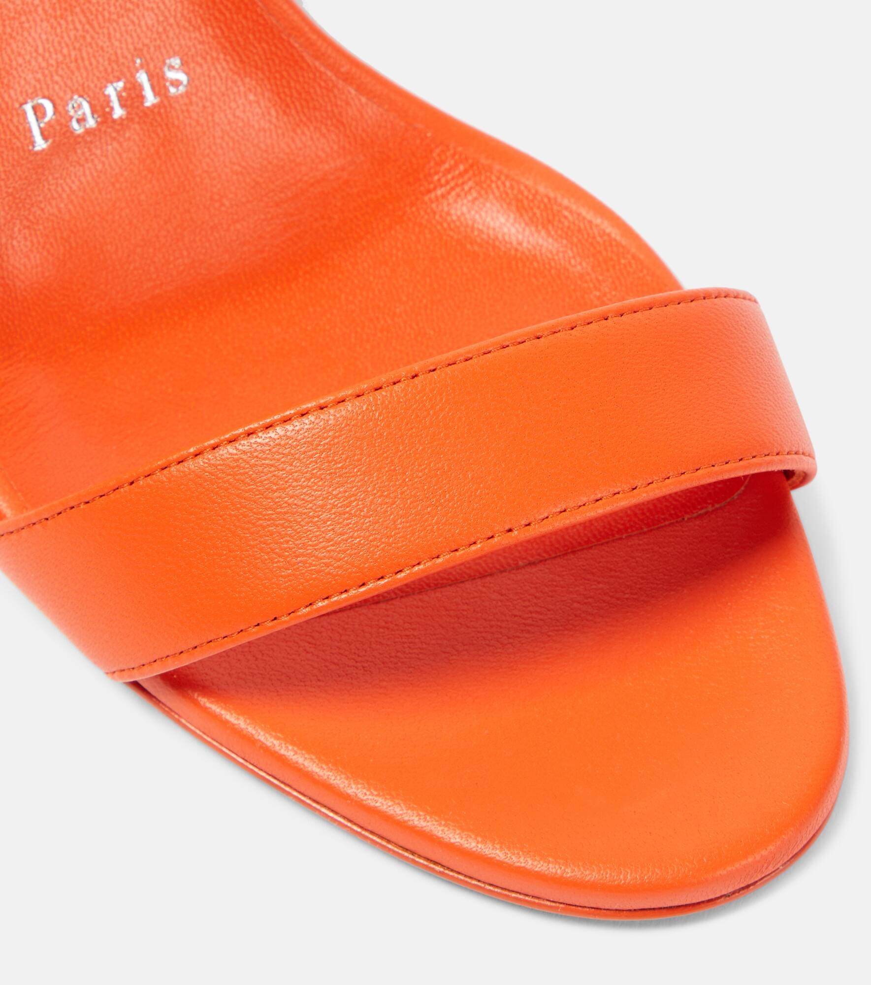 Loubigirl 85 leather sandals - 6