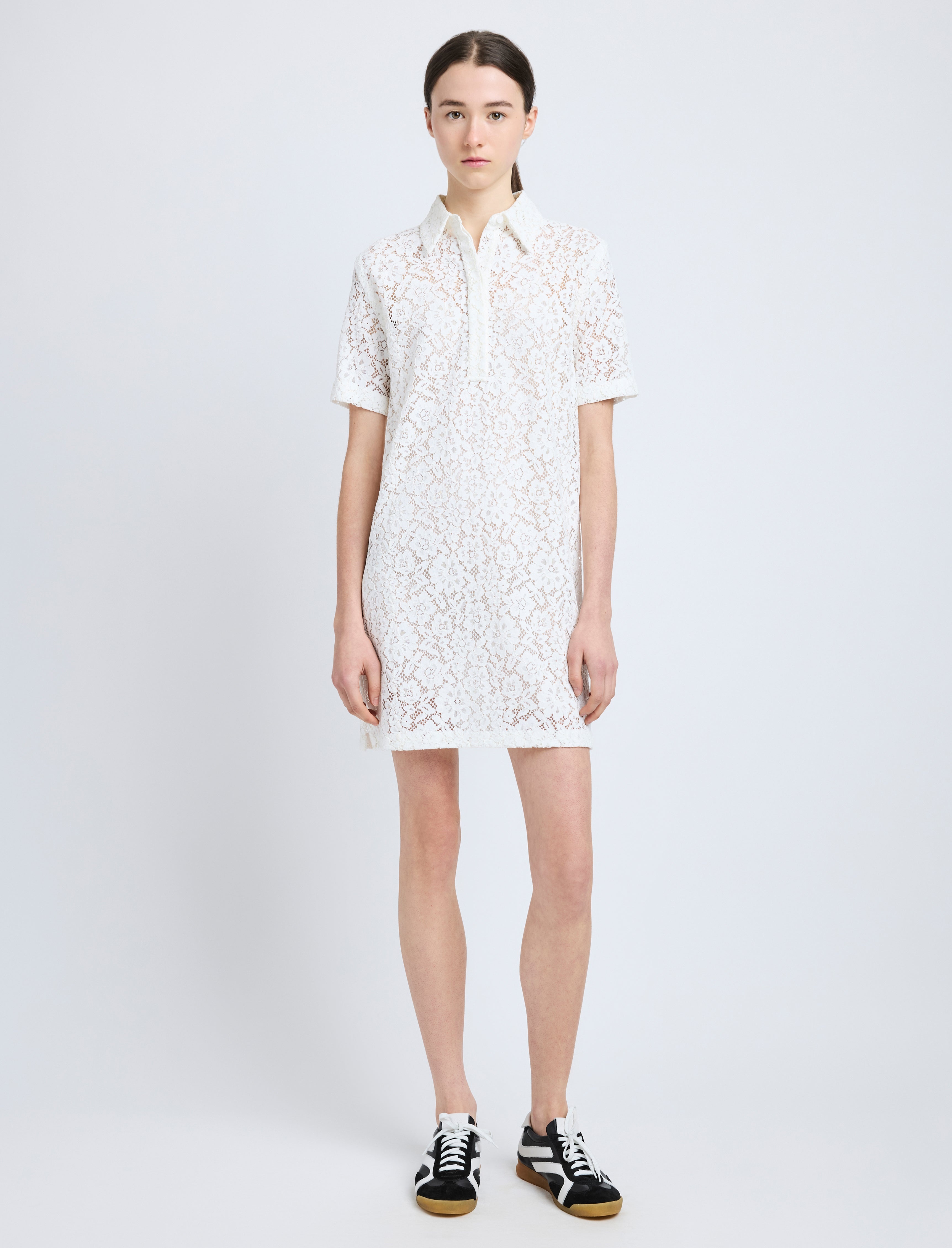 Rainer Dress in Stretch Lace - 2