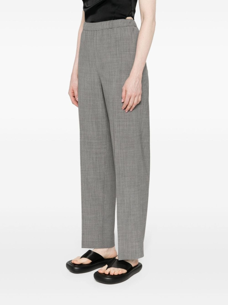 mÃ©lange straight-leg trousers 3