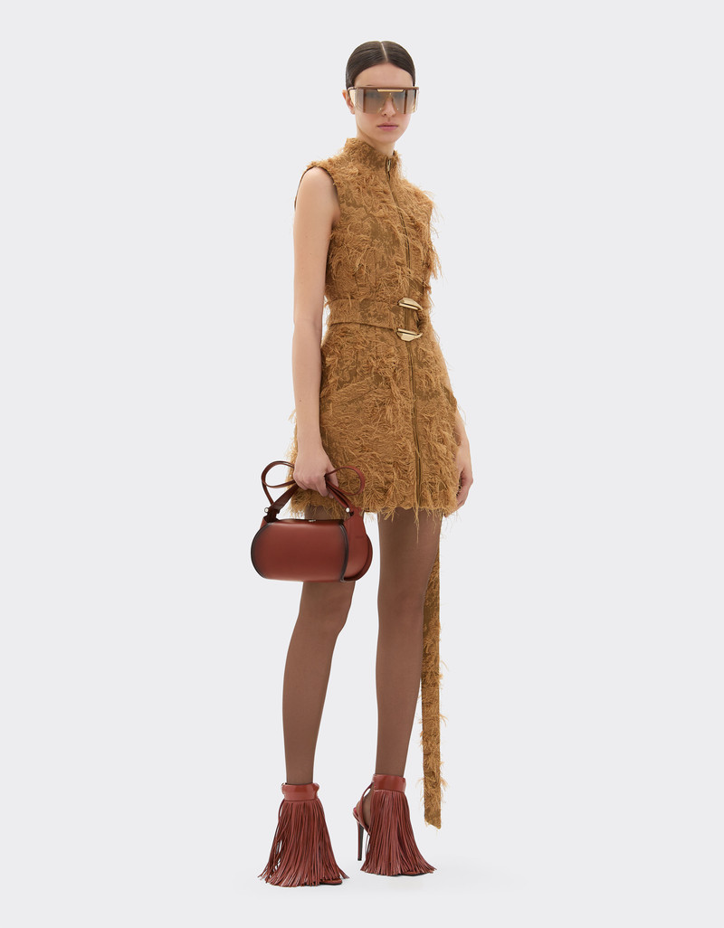 Ferrari La Ferrari Dino top handle bag in gradient leather outlook