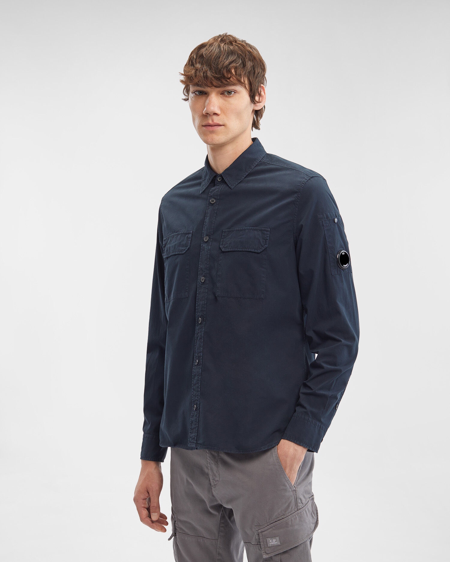 Gabardine Buttoned Shirt - 2