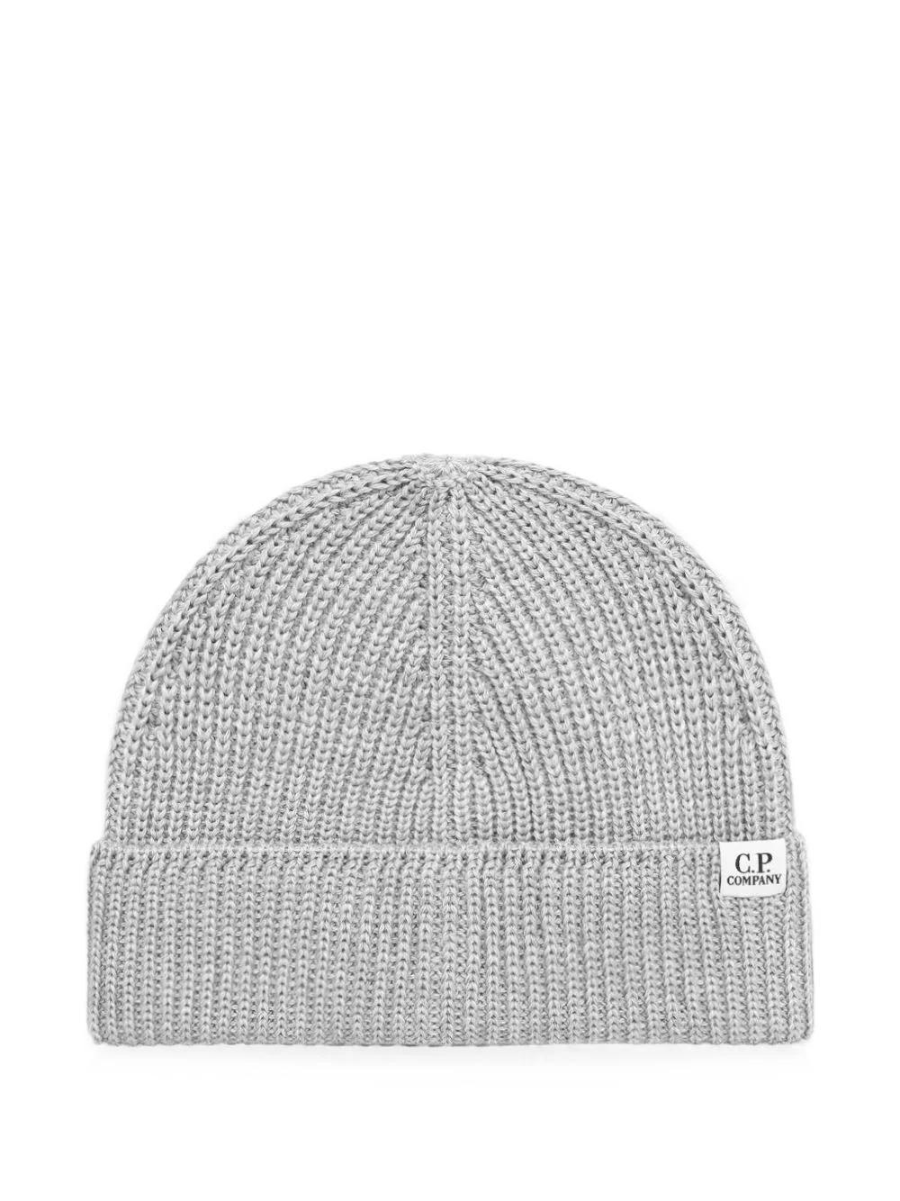 ribbed-knit beanie hat - 1