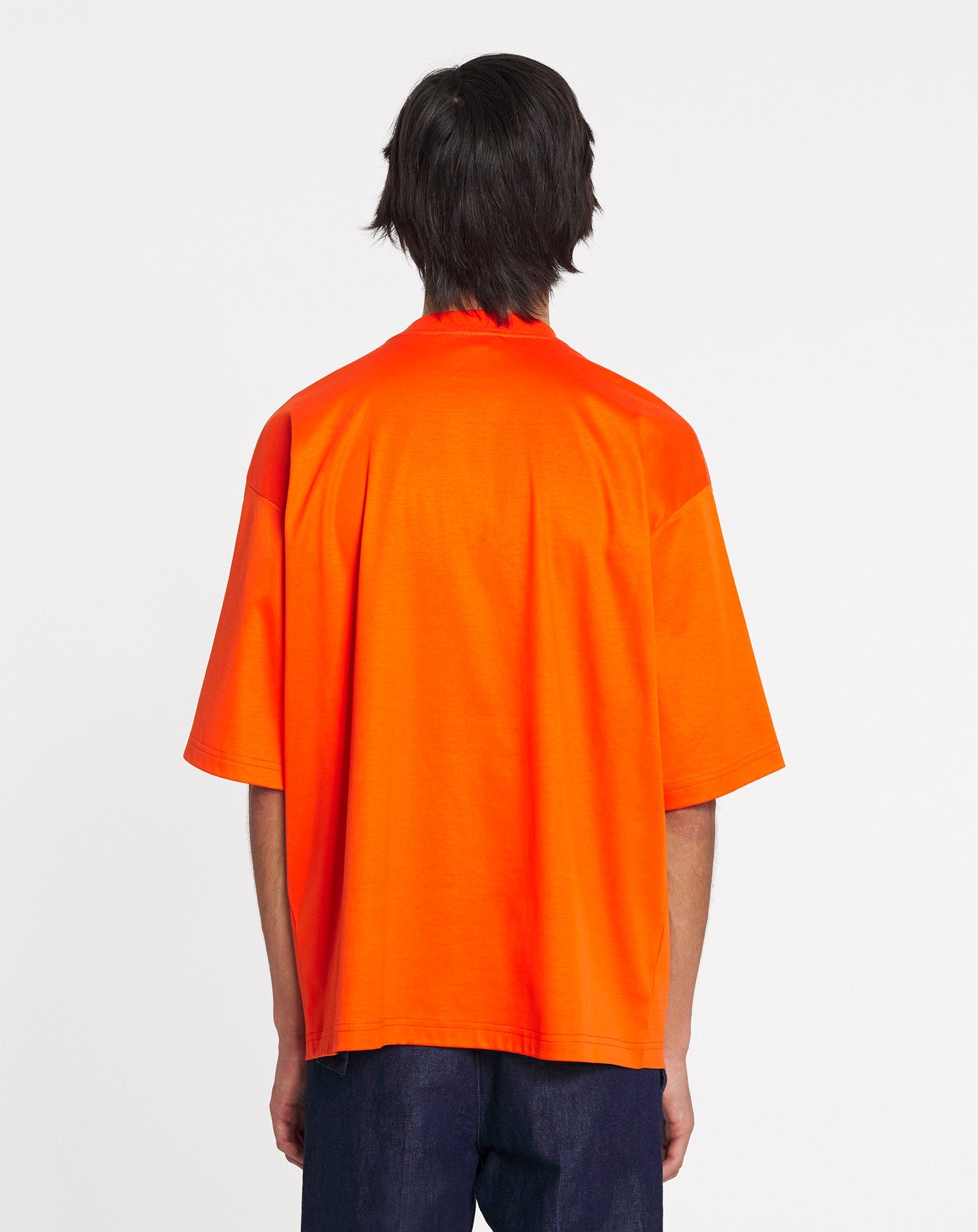 OVERSIZED EMBROIDERED CURB LACE T-SHIRT - 4