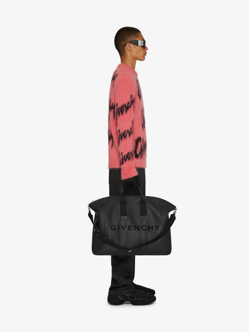 SWEATER IN ALL-OVER GIVENCHY INTARSIA MOHAIR AND WOOL 3