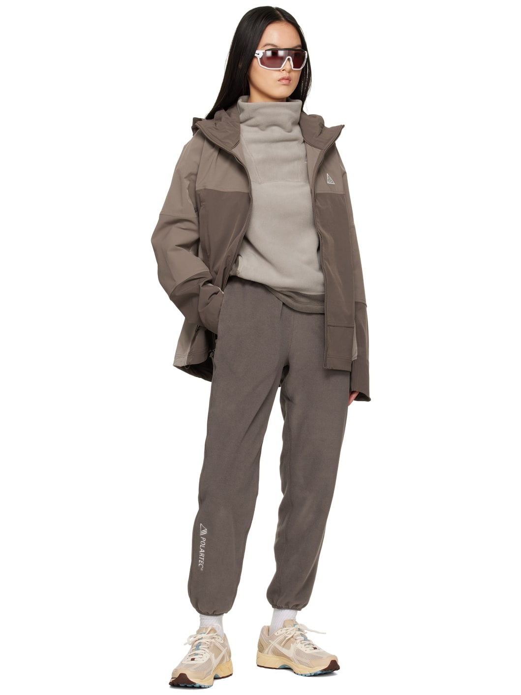 Taupe ACG Polartec® Wolf Tree Lounge Pants - 4