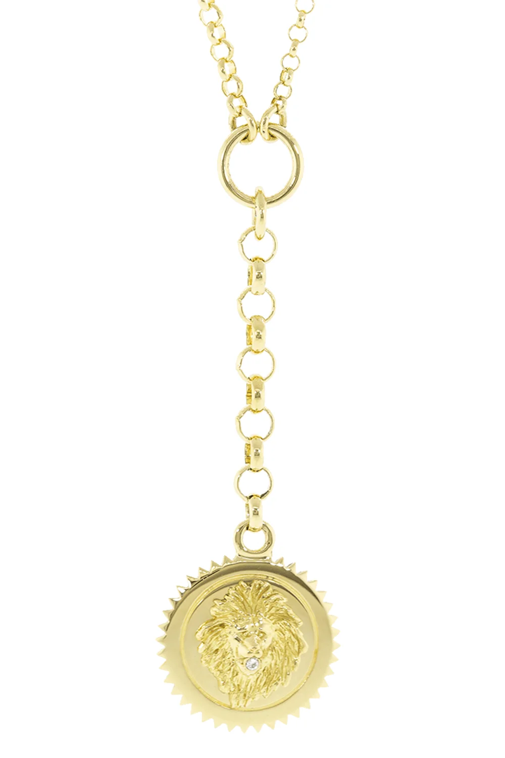 Strength Medallion Necklace - 1