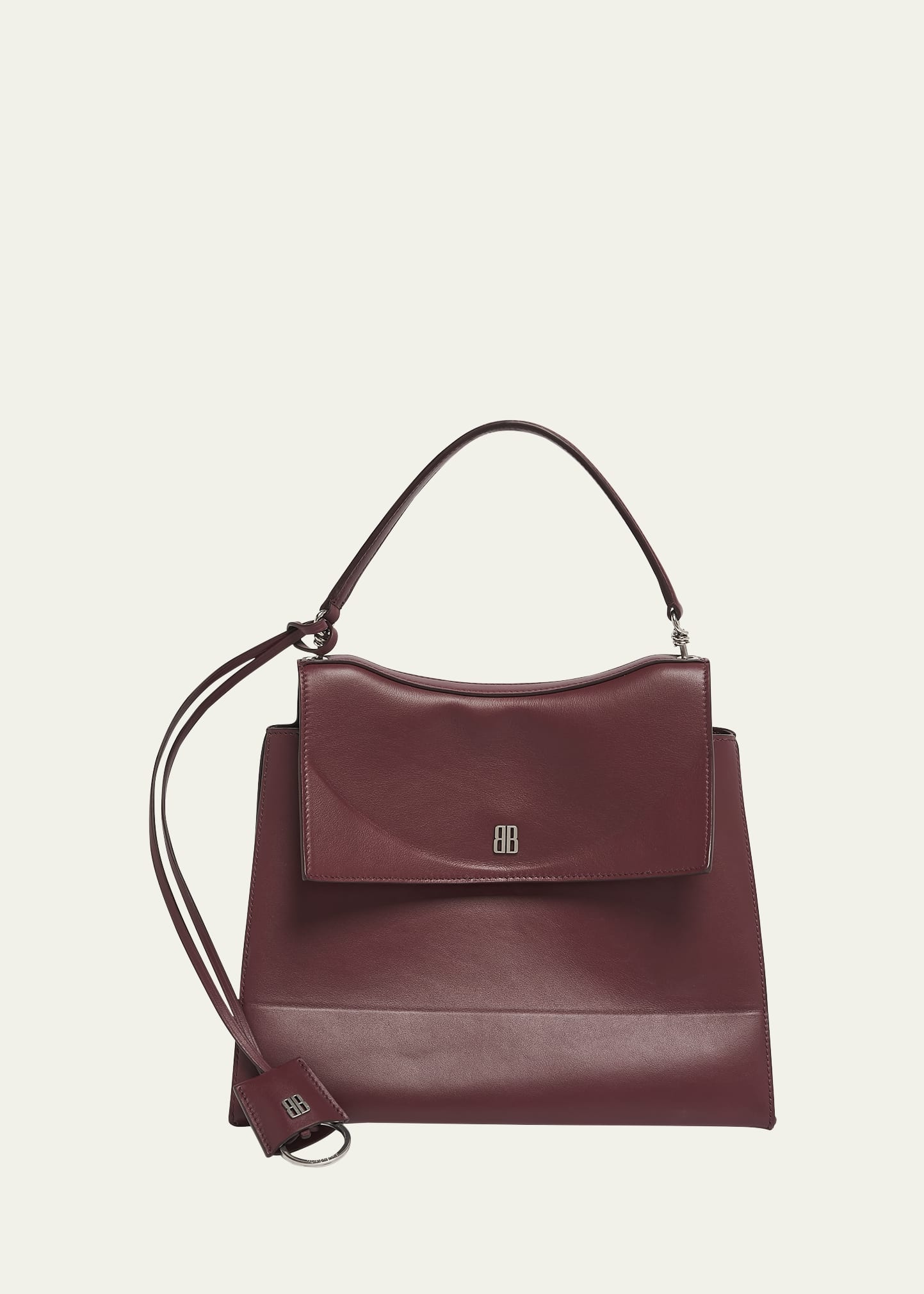 Nano Smooth Leather Top-Handle Bag - 1
