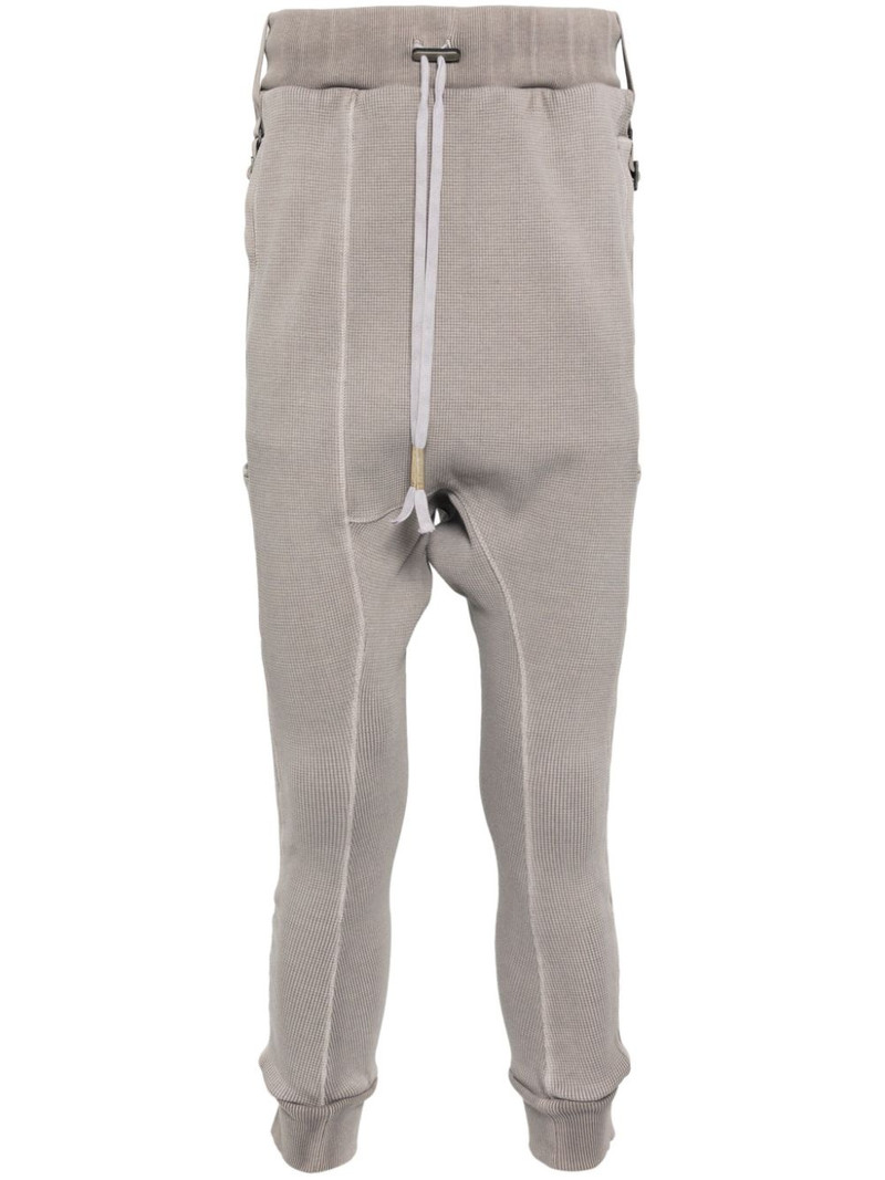 crop-crotch detail track pants 1