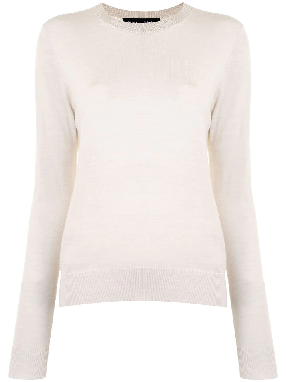 lightweight crew neck jumper - 1