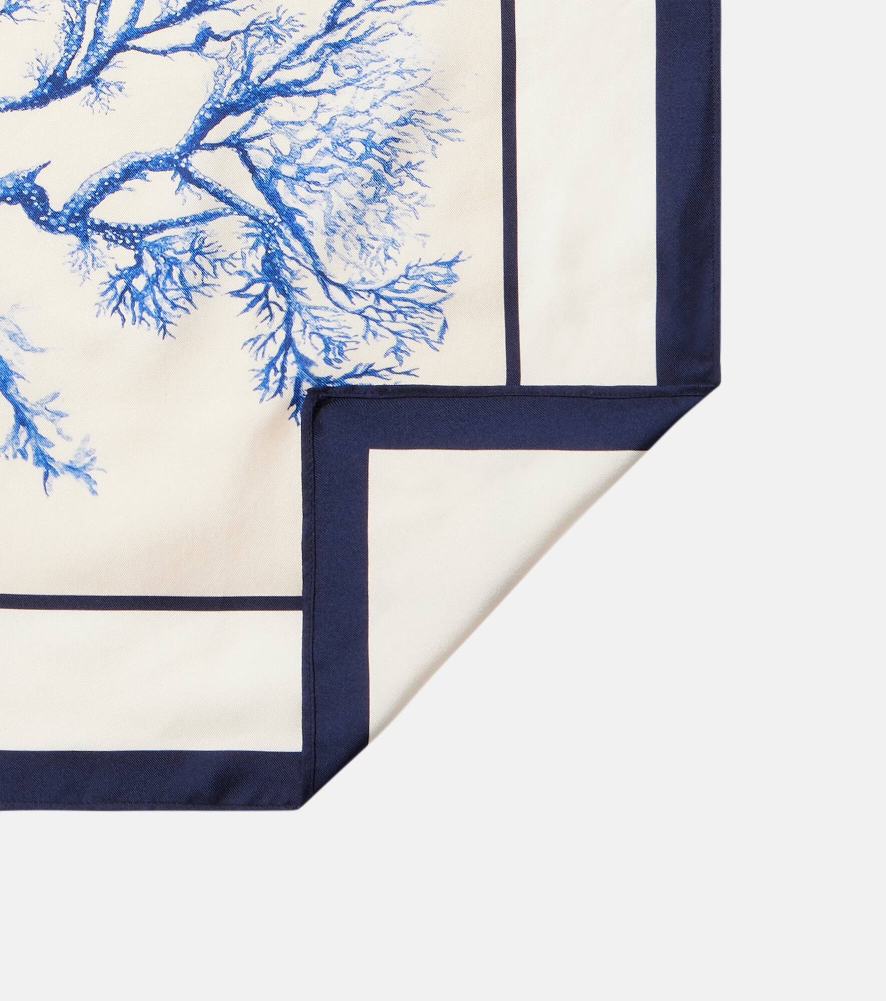 Printed silk scarf - 4
