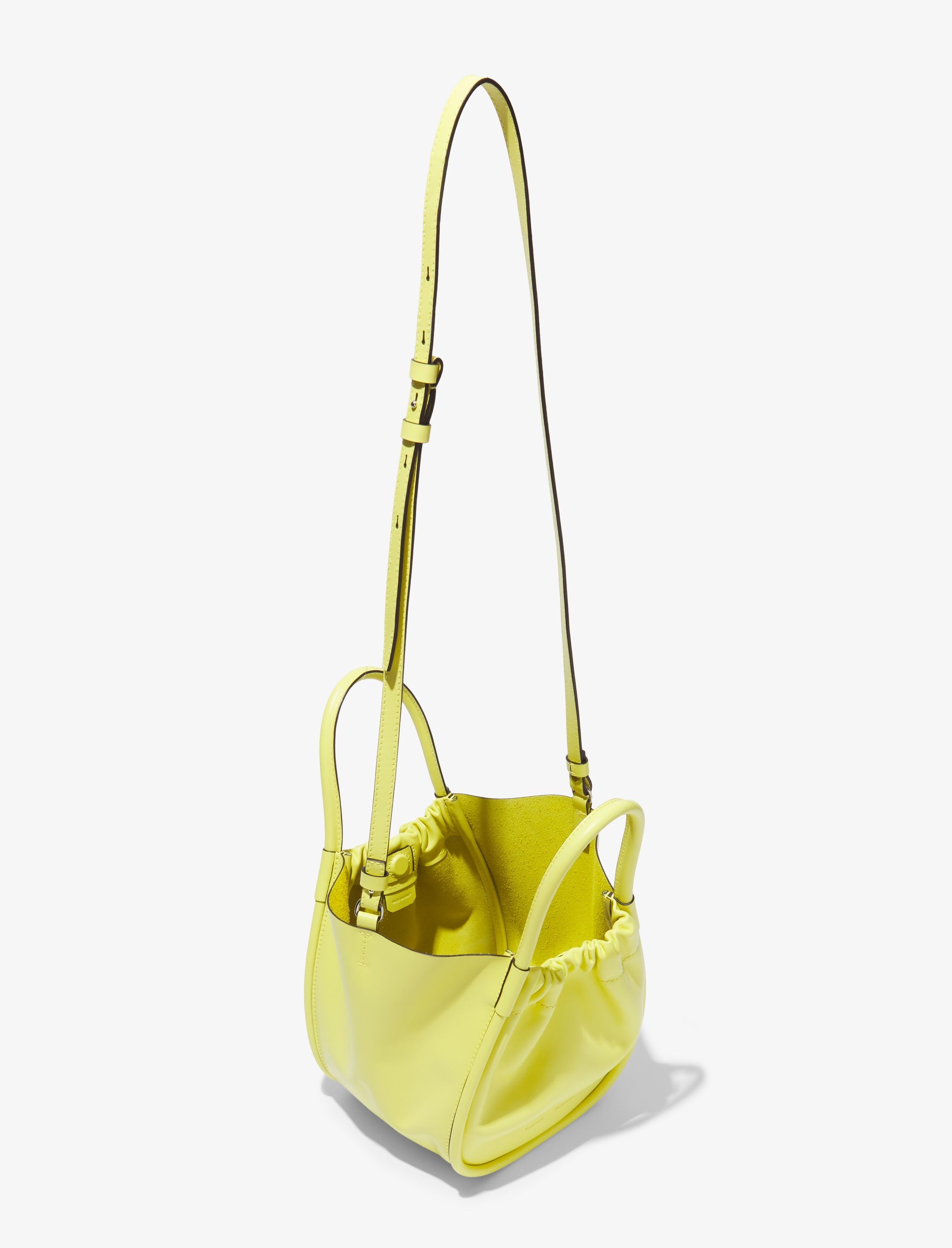 Small Ruched Crossbody Tote - 5