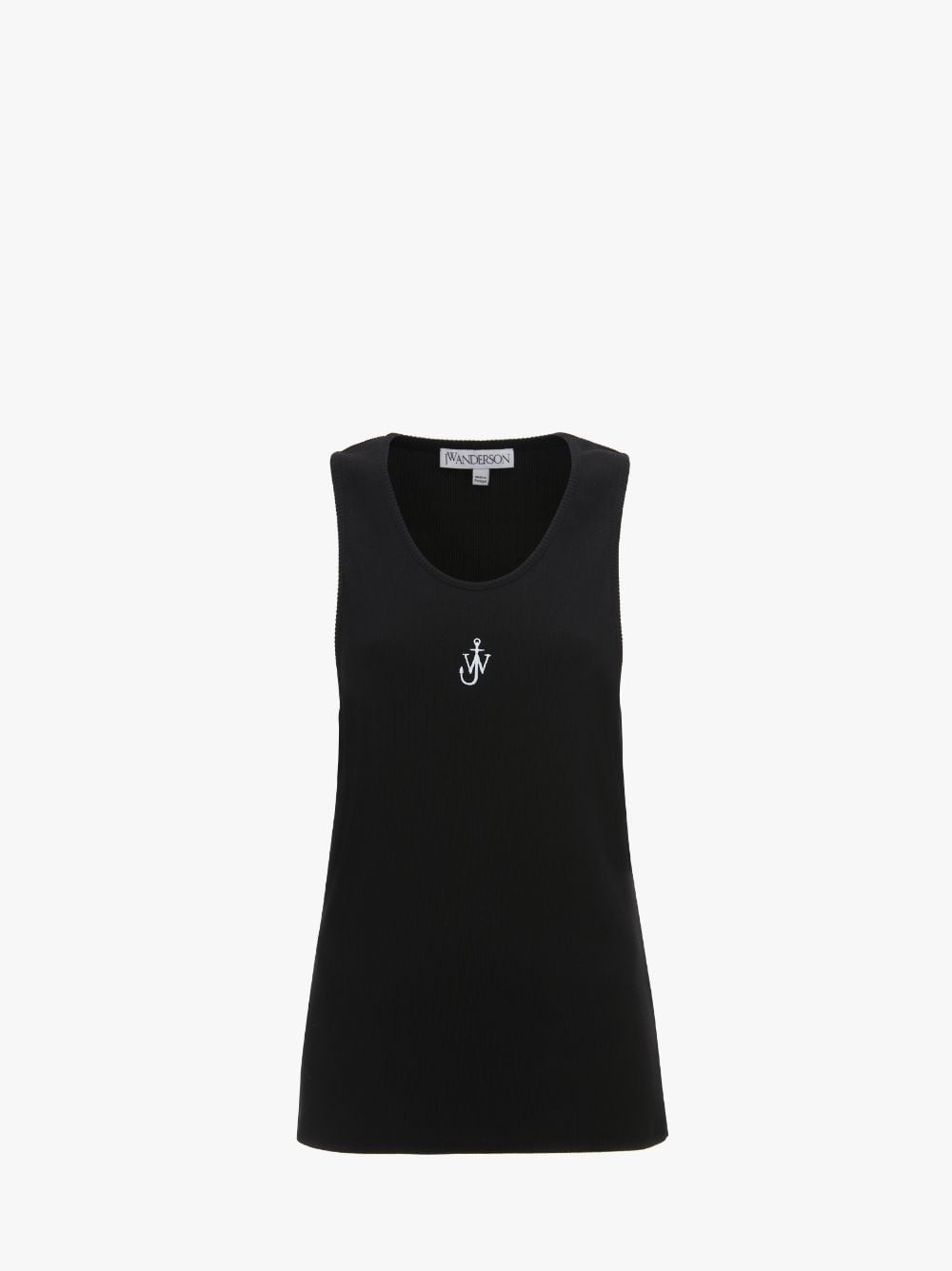 TANK TOP WITH ANCHOR LOGO EMBROIDERY - 1